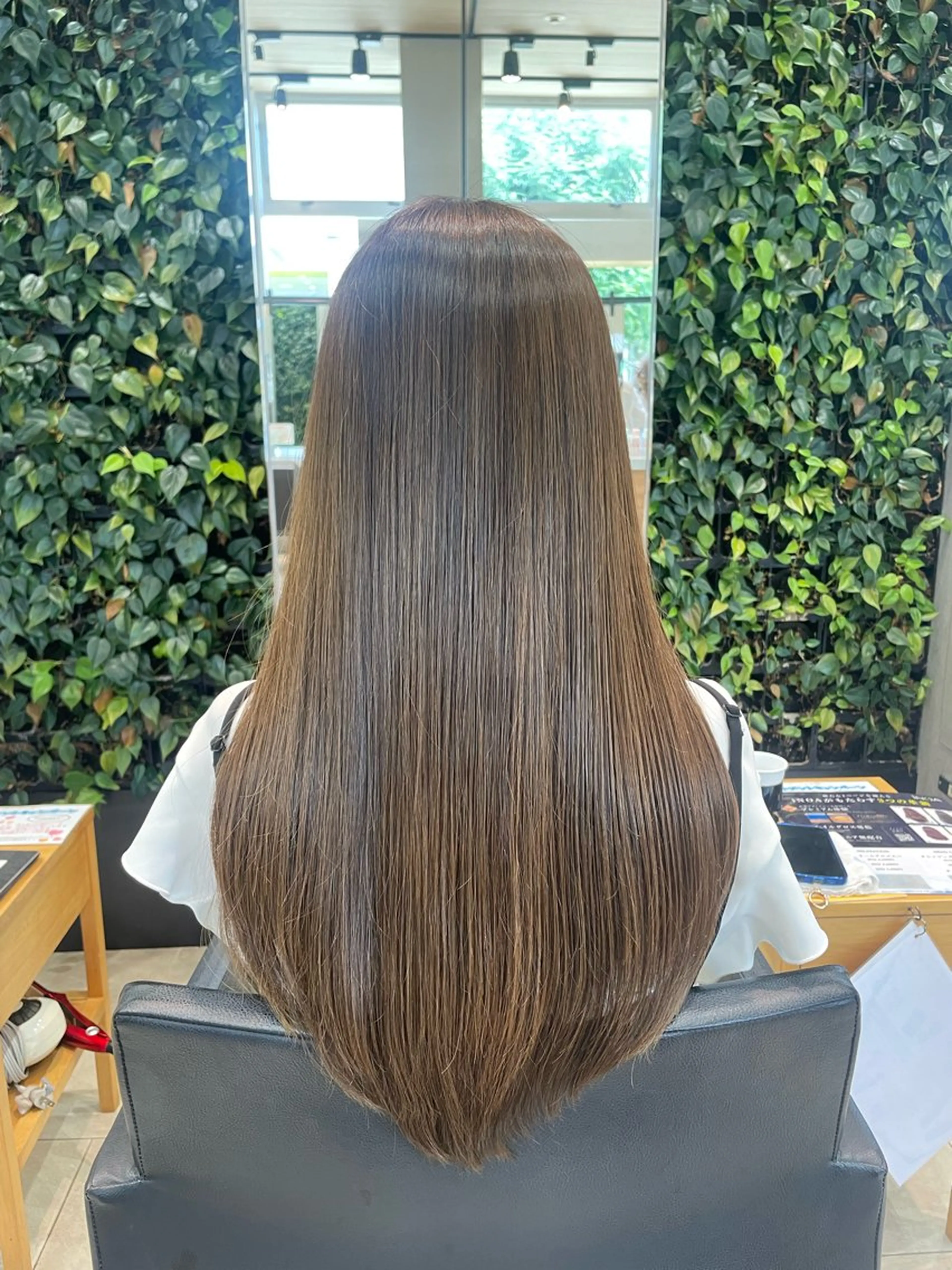 ロング カラー パーマ 原 萌香のヘアスタイル