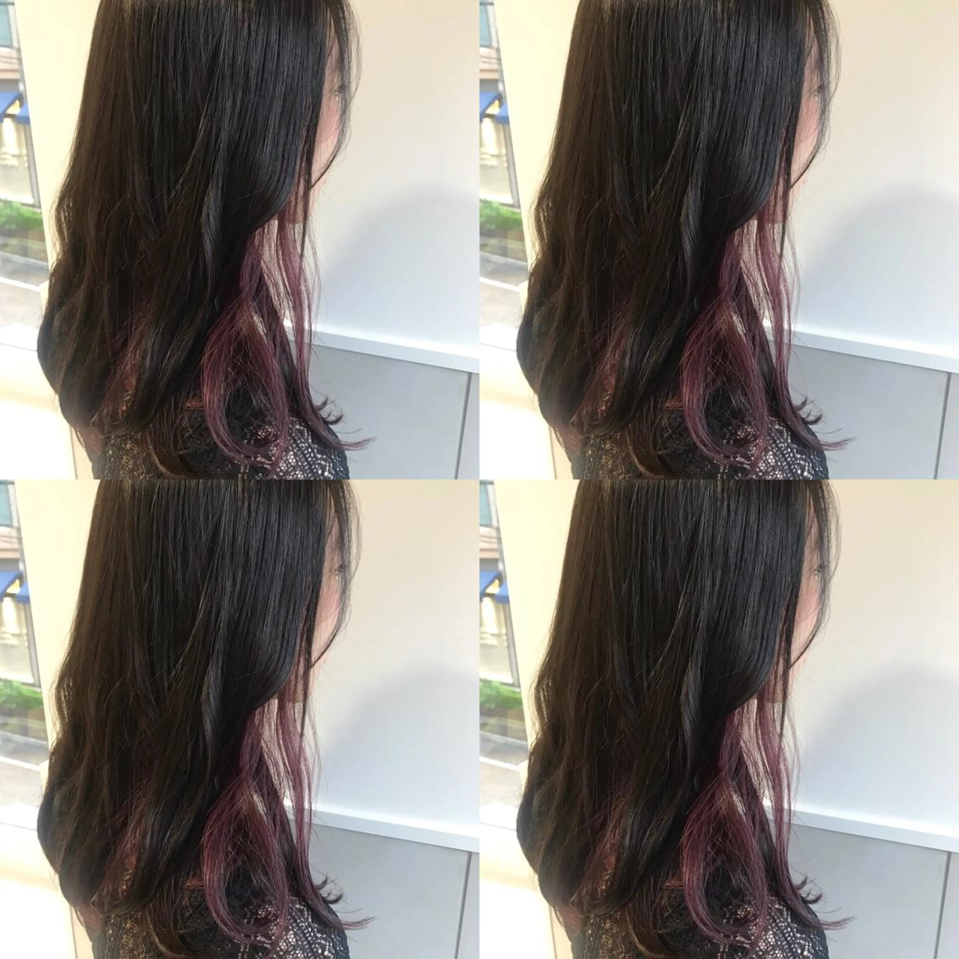 セミロング カラー SALOWIN所属・小栗 麻衣のヘアスタイル