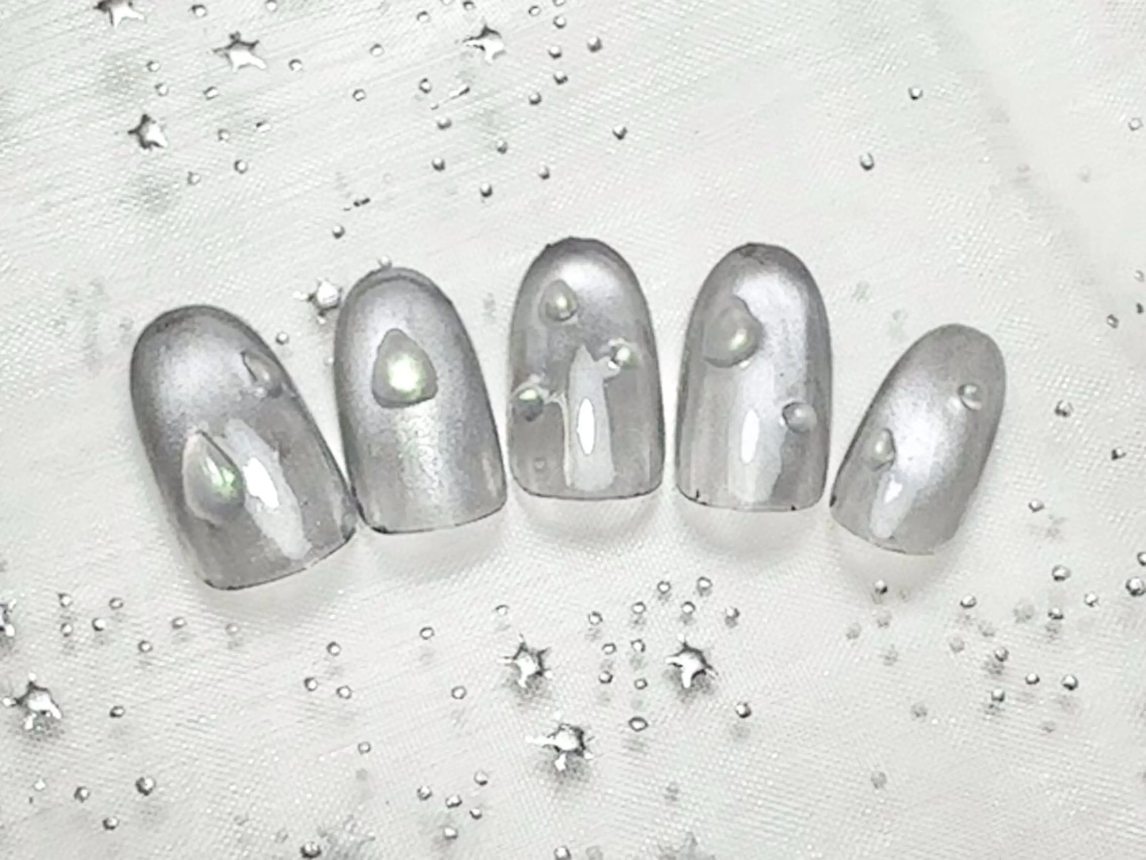 ネイル ネイルPetit Ribbonのネイルデザイン