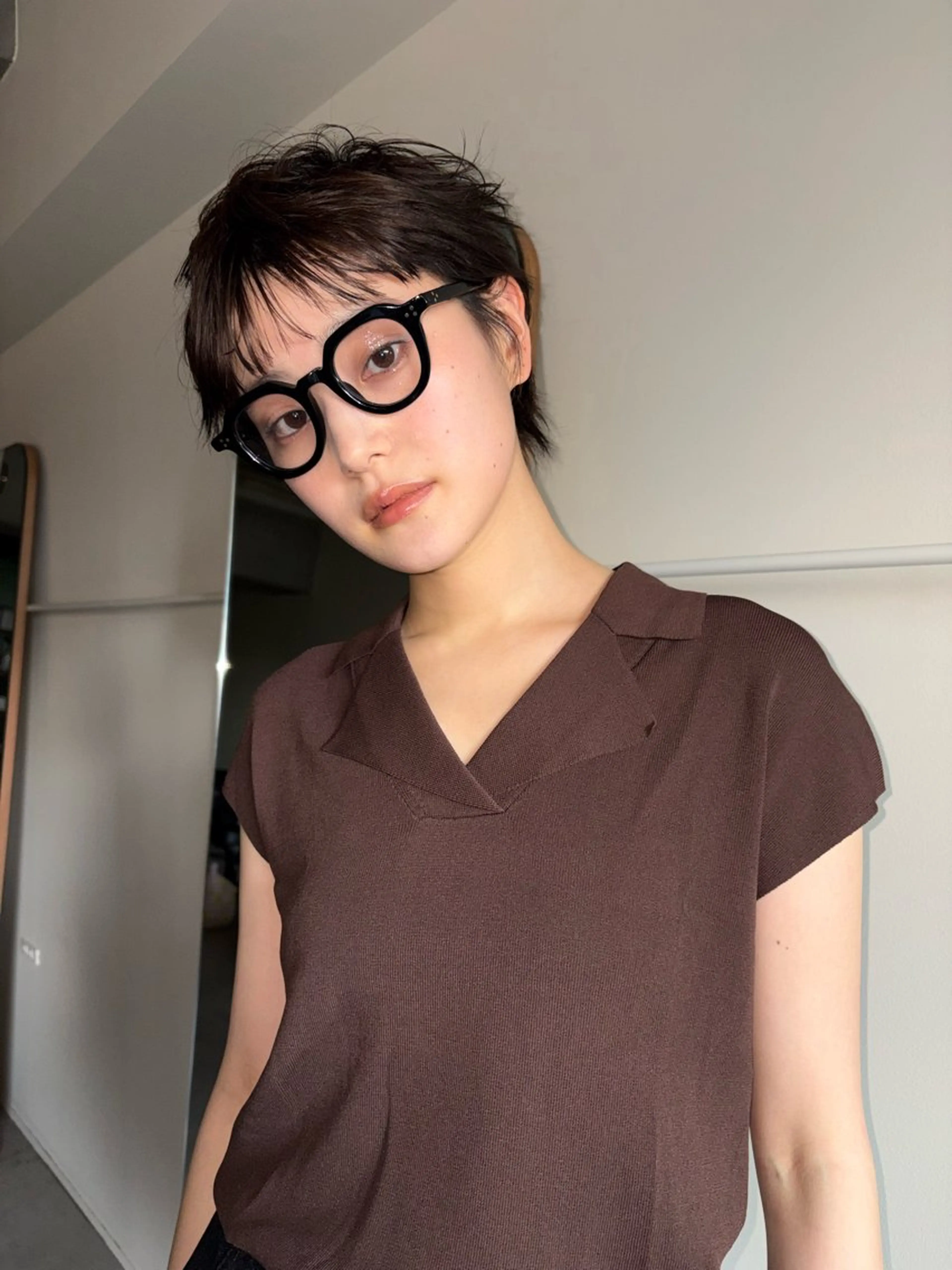 ショート カット ヘアカラー トリートメント natsuki /HUI 金山のヘアスタイル