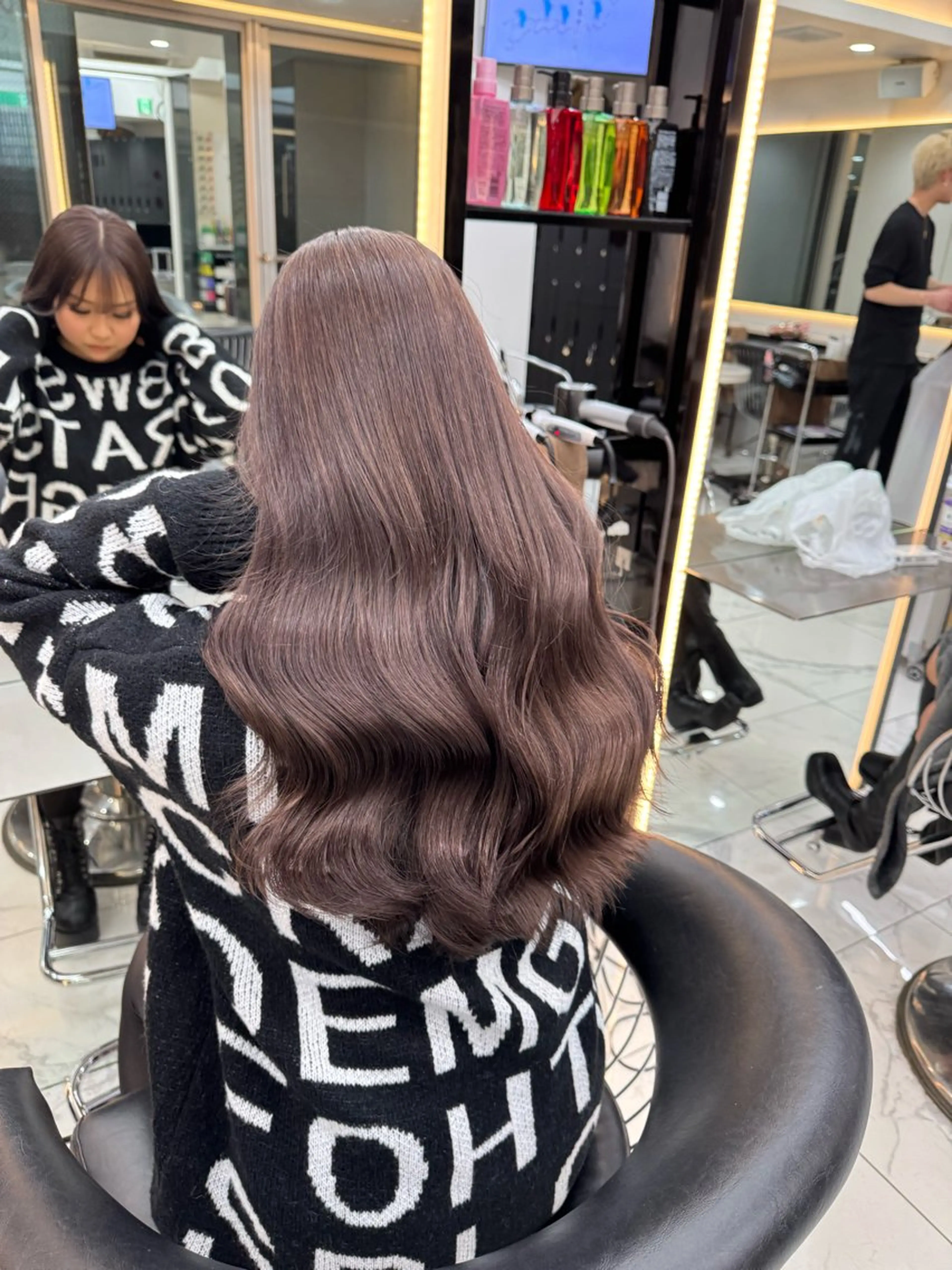 ロング カラー Lapis渋谷本店 Rikoのヘアスタイル