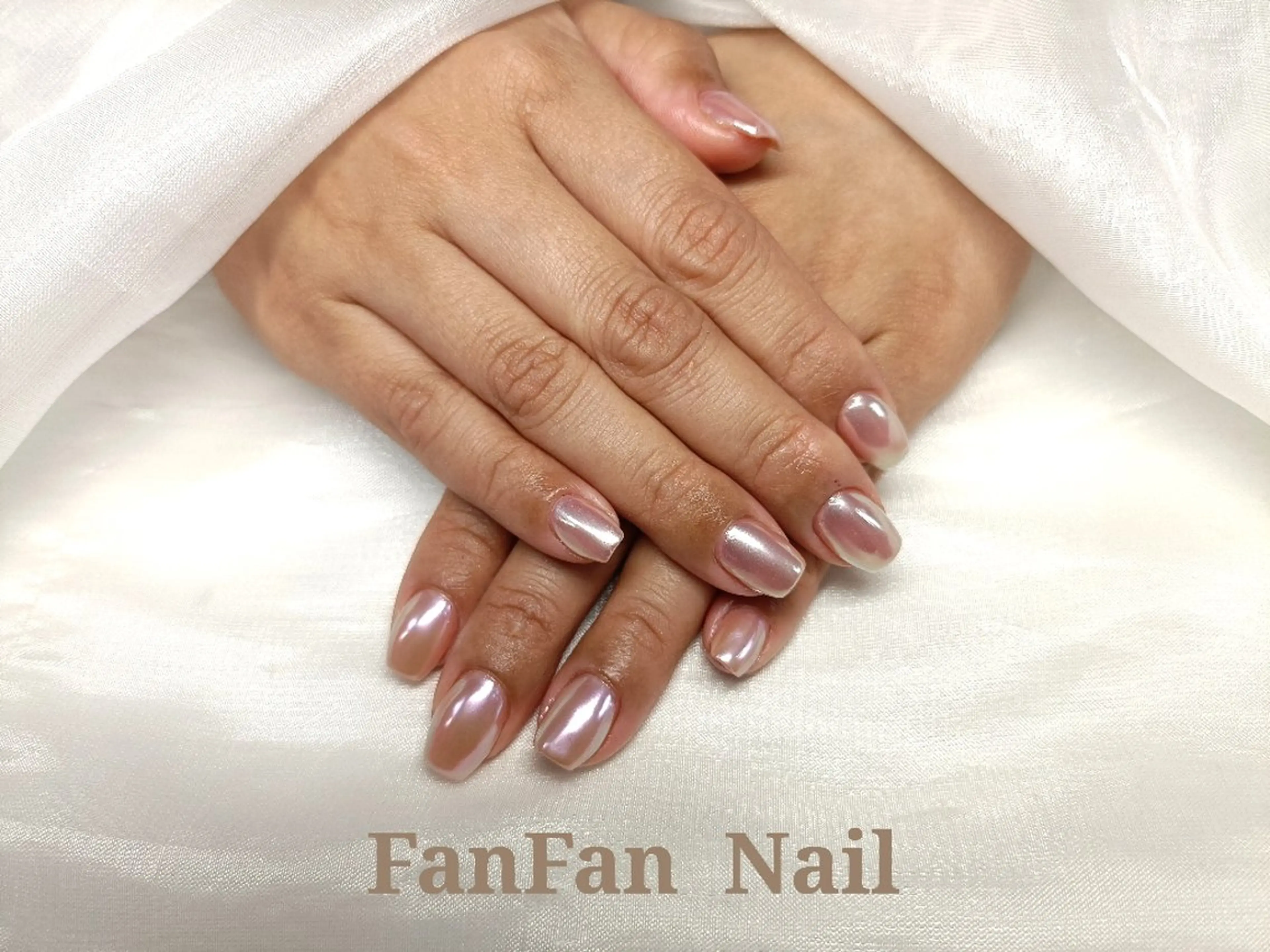 ネイル オーロラネイル RUE FANFANNAILのネイルデザイン