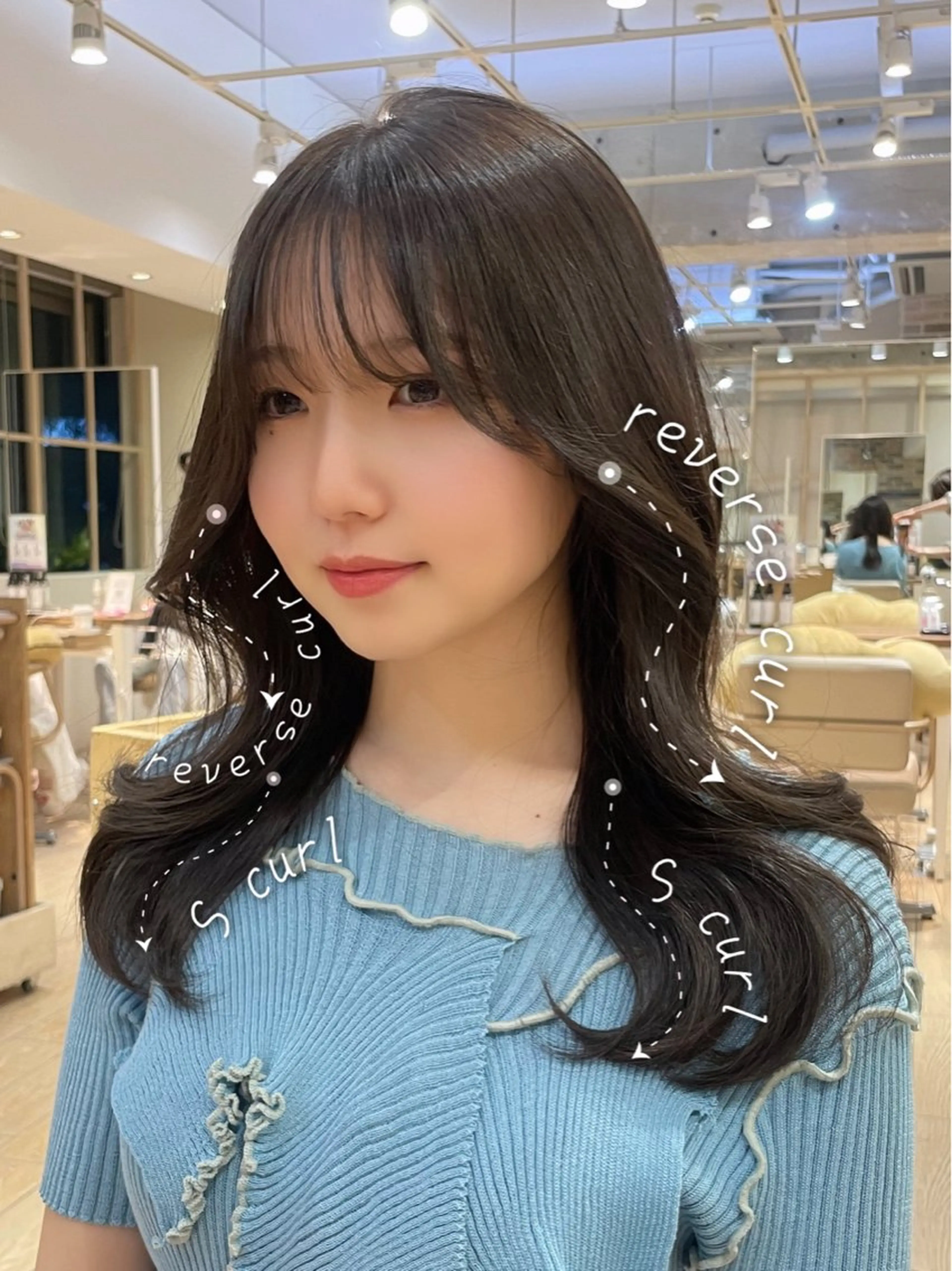 ロング カット ヘアカラー トリートメント アフロートディル表参道店所属・艶髪カラー/レイヤー カット/表参道　寺崎のヘアスタイル