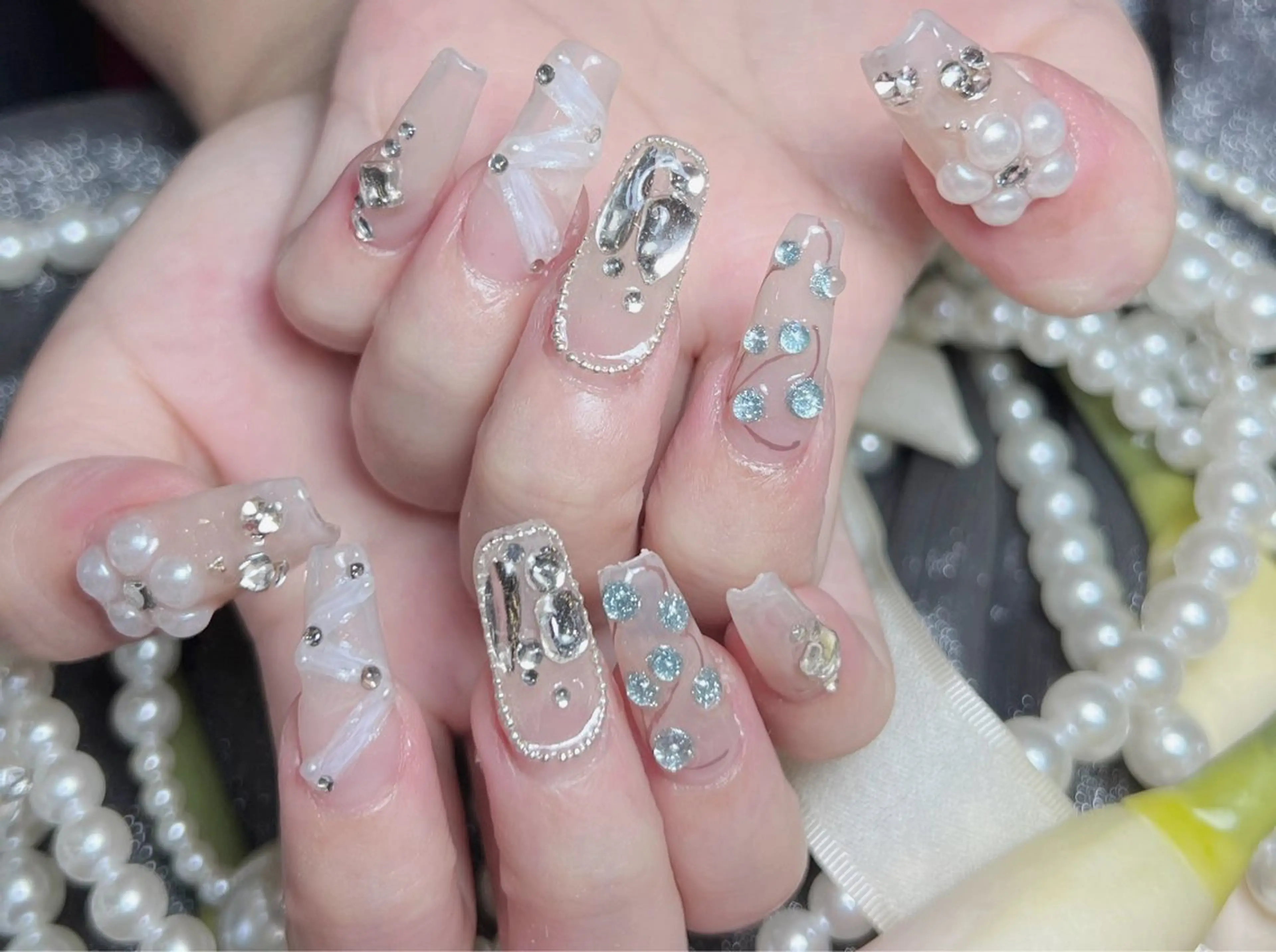 ネイル 持ち込み ネイルチップ mo moのネイルデザイン