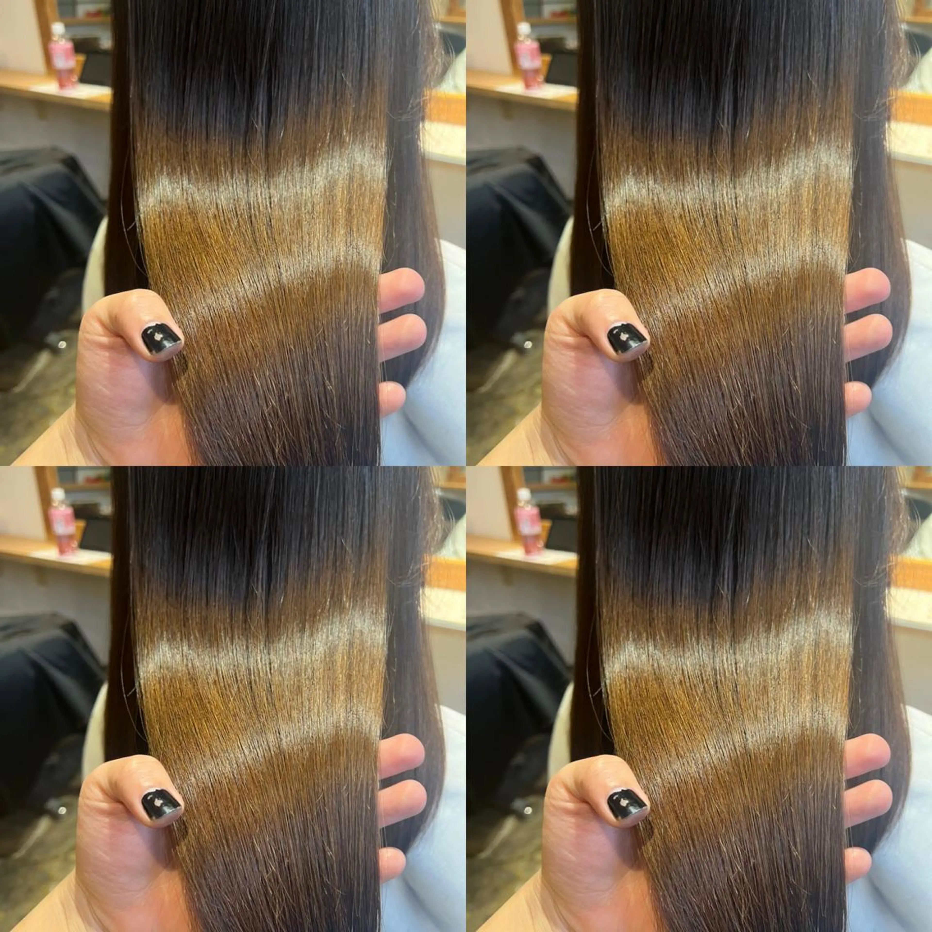 ミディアム カラー カット ヘアカラー トリートメント レイヤー×髪質改善 マネージャー安藤光司のヘアスタイル