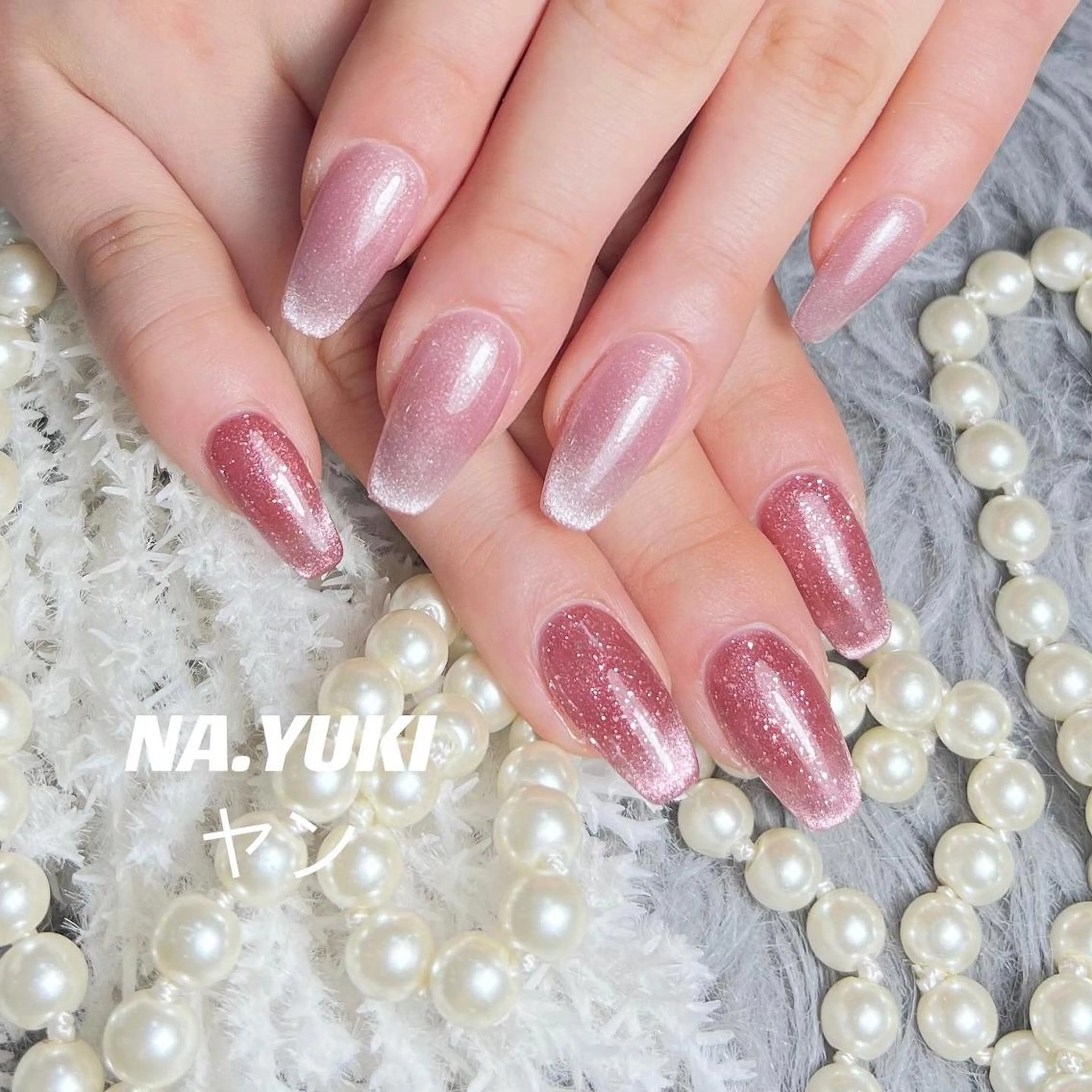 ネイル ショート ハンドネイル ハンドケア ナユキNA.YUKI 池袋店のネイルデザイン