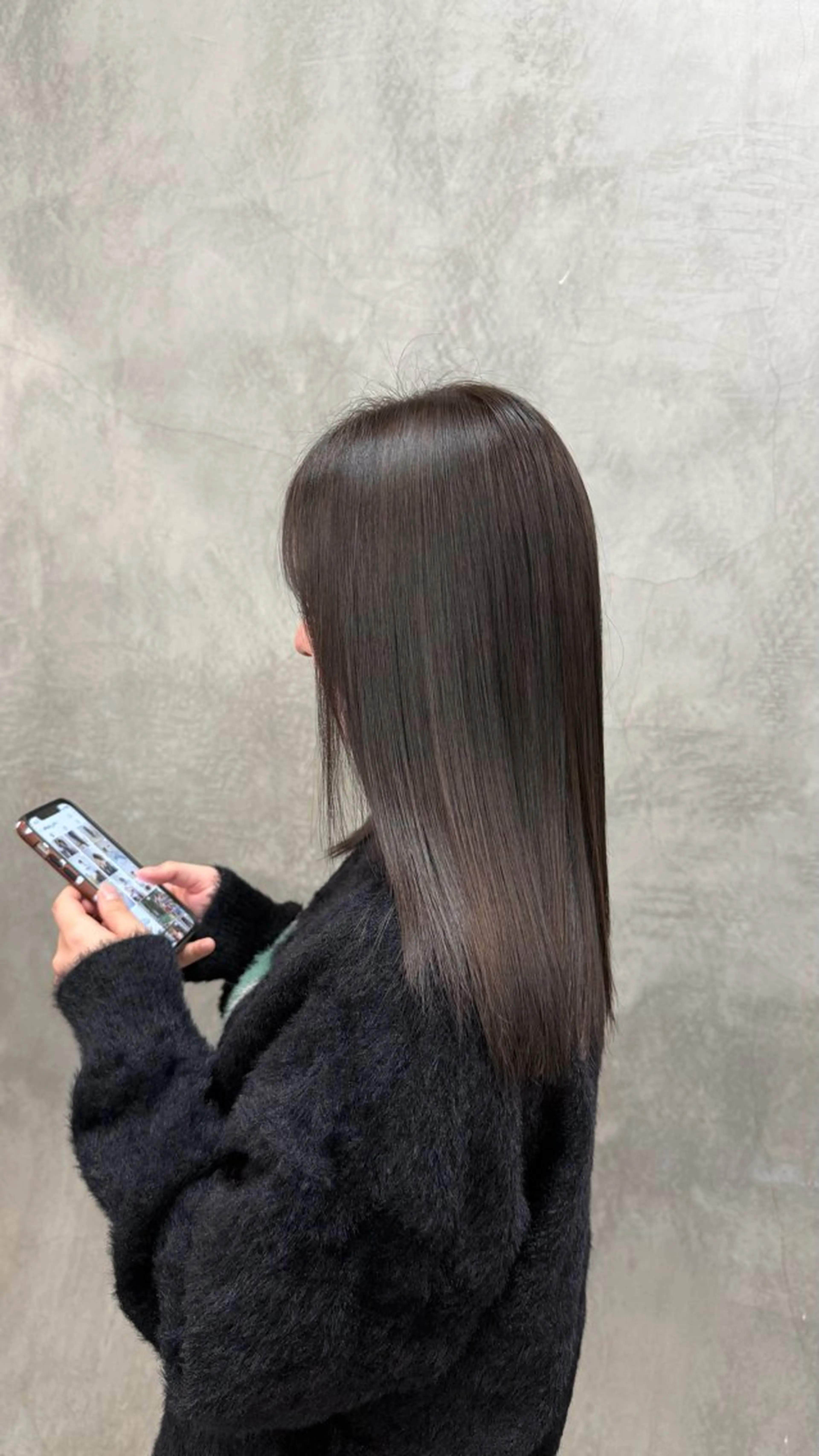 カラー ブリーチ 透明感カラー グレージュ オリーブグレージュ オリーブグレー ヘアカラー 髪質改善・美髪矯正✨ YOIKU🎀ちさとのヘアスタイル