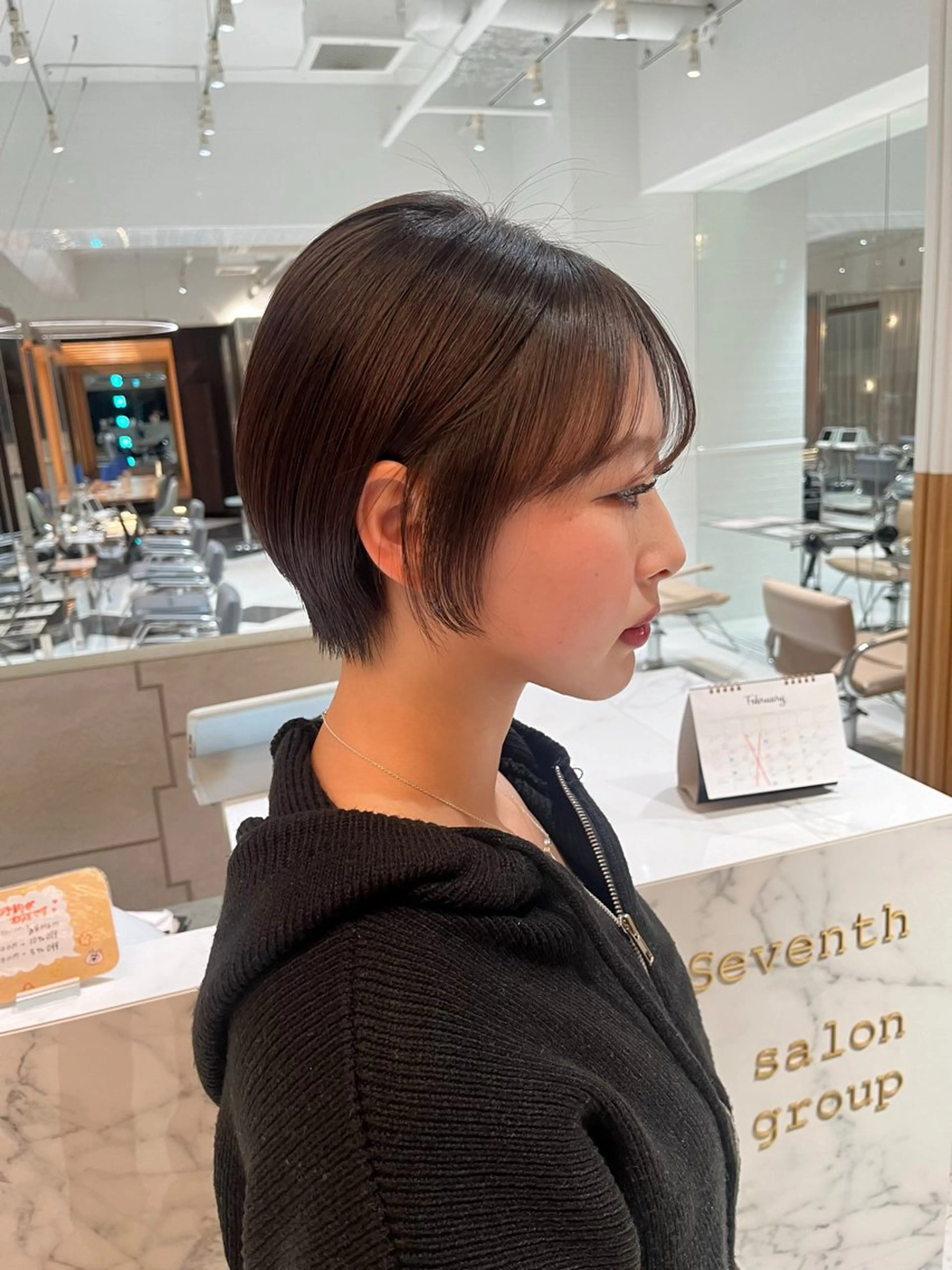 ショート ショートヘア haruna .のヘアスタイル
