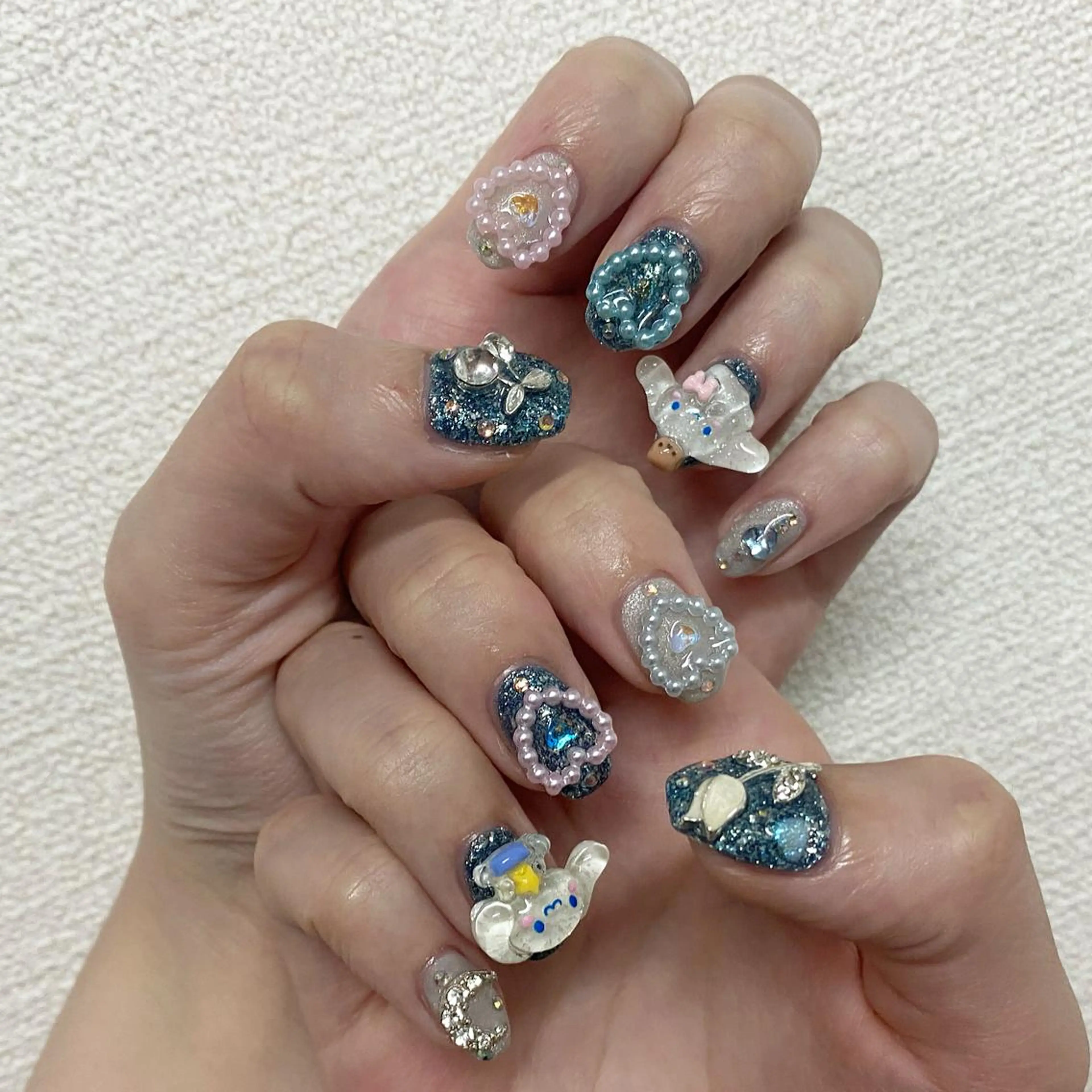 ネイル 持ち込み NailSalon  Ristar所属・Aino 🤍のネイルデザイン