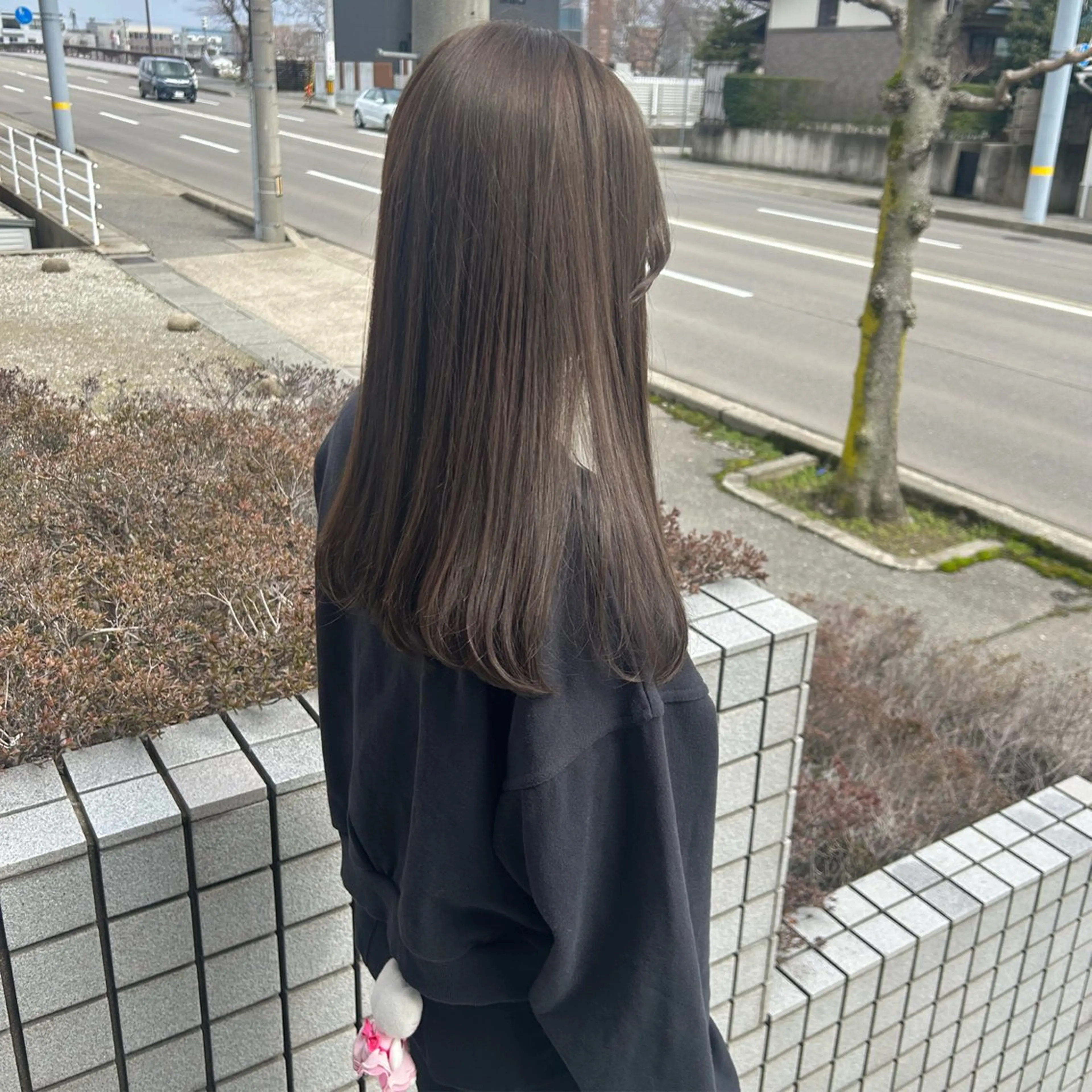 ロング カット ヘアカラー トリートメント en⁺　trust所属・レノ/en trust/金沢市のヘアスタイル