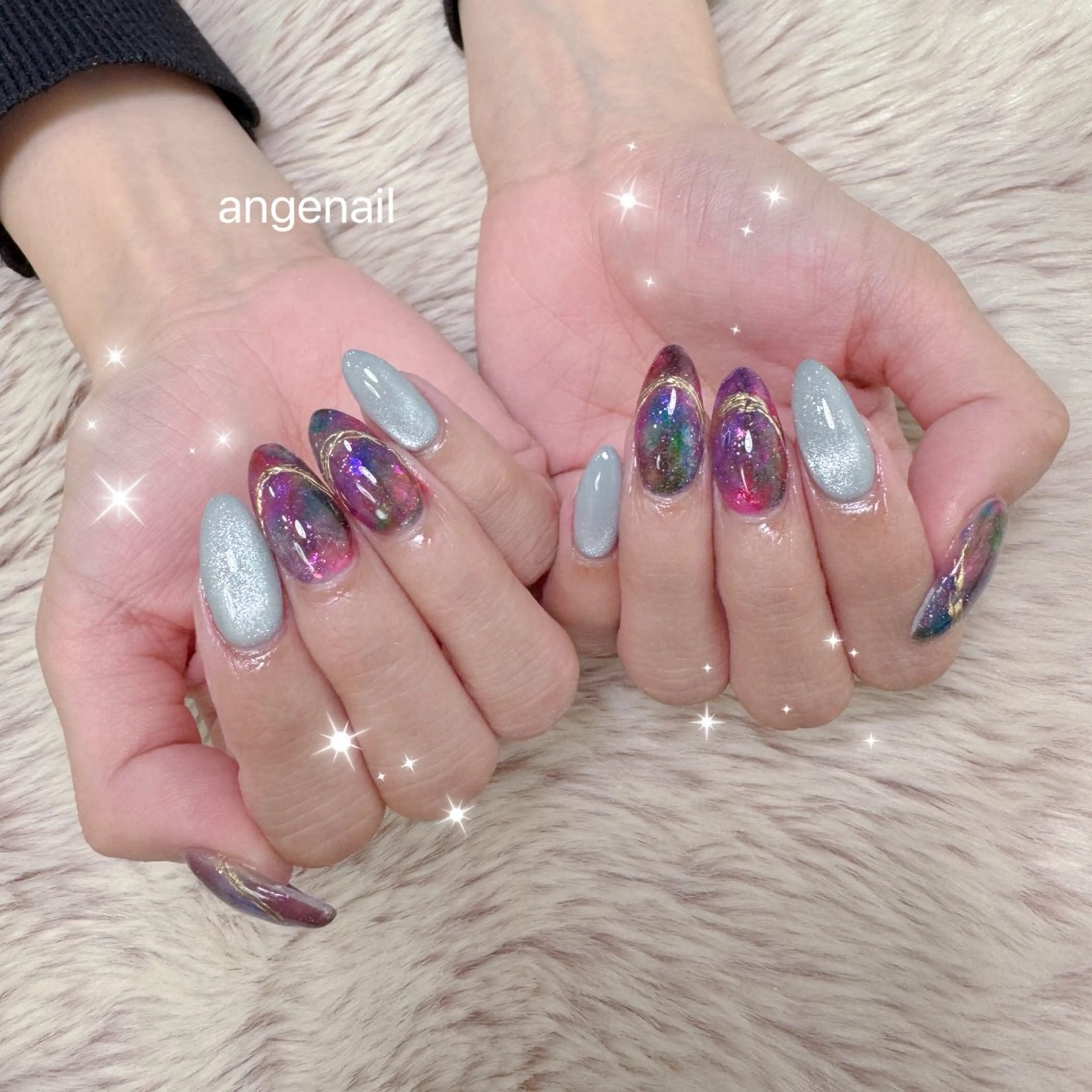 ネイル ハンドネイル オーナーネイリスト MAKIのネイルデザイン