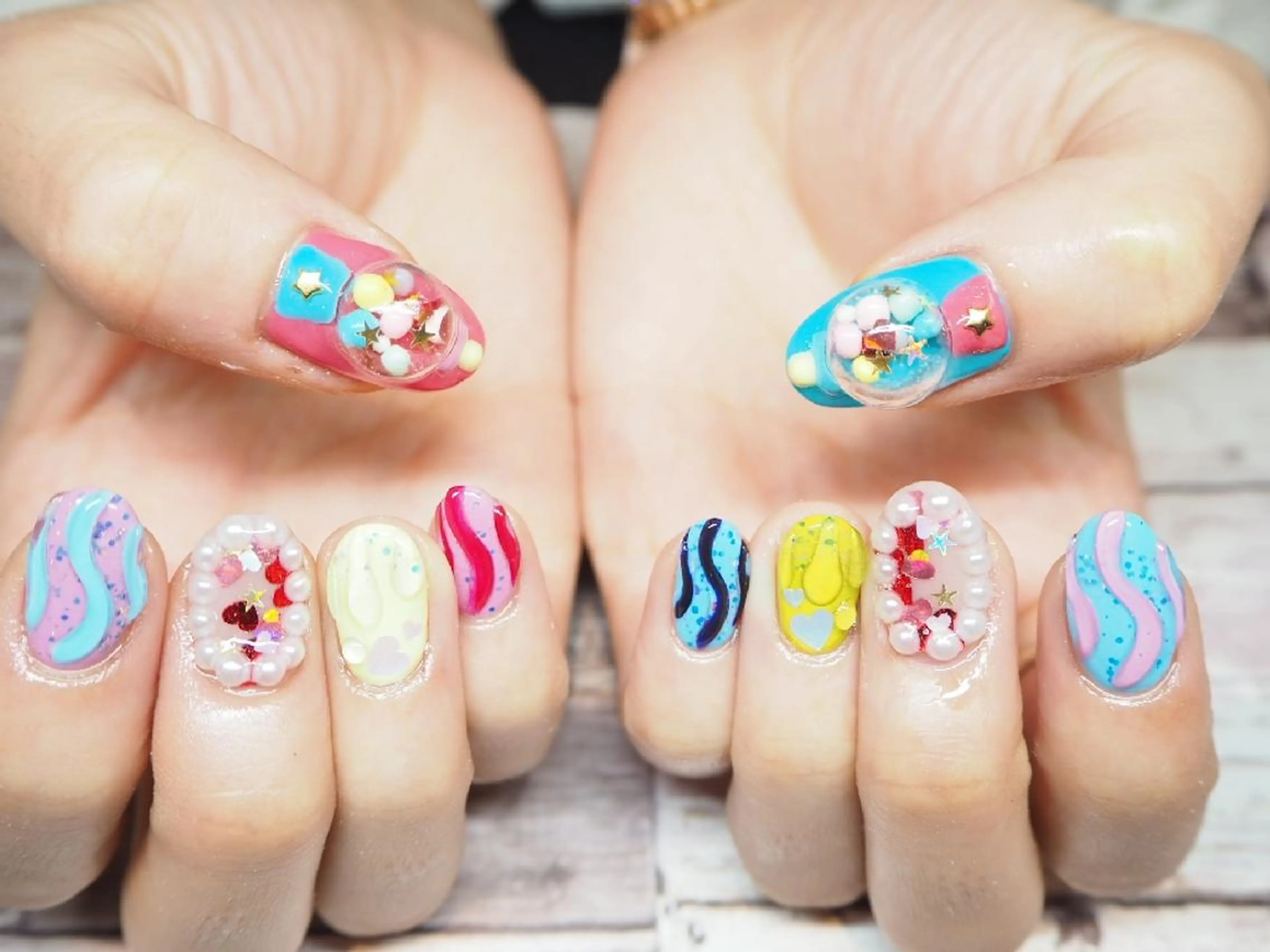 ネイル ConneQt所属・ETHOSENSE. kimikaのネイルデザイン