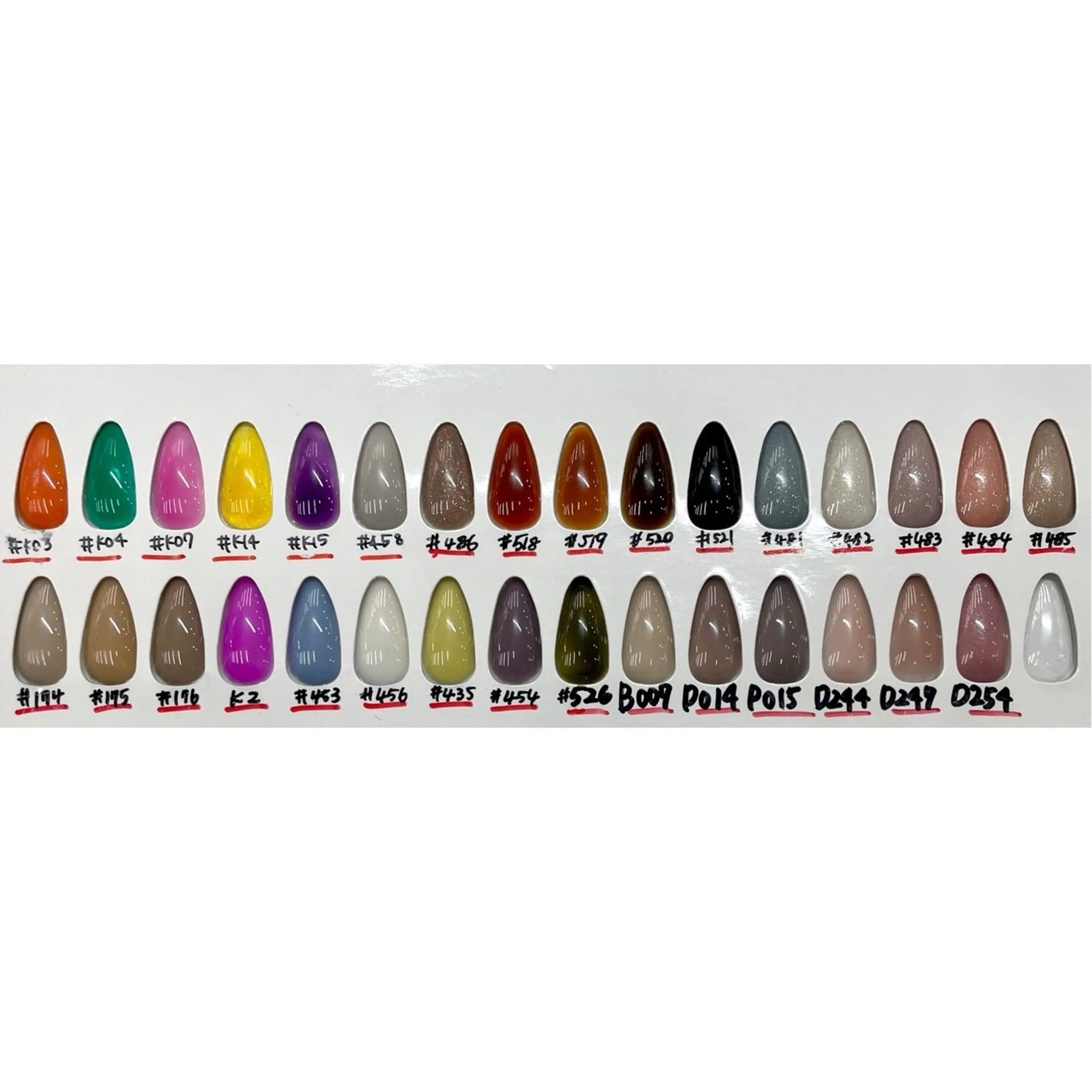 ネイル グラデーション ホログラムネイル ワンカラーネイル 赤色 MAXKELLY EMIのネイルデザイン