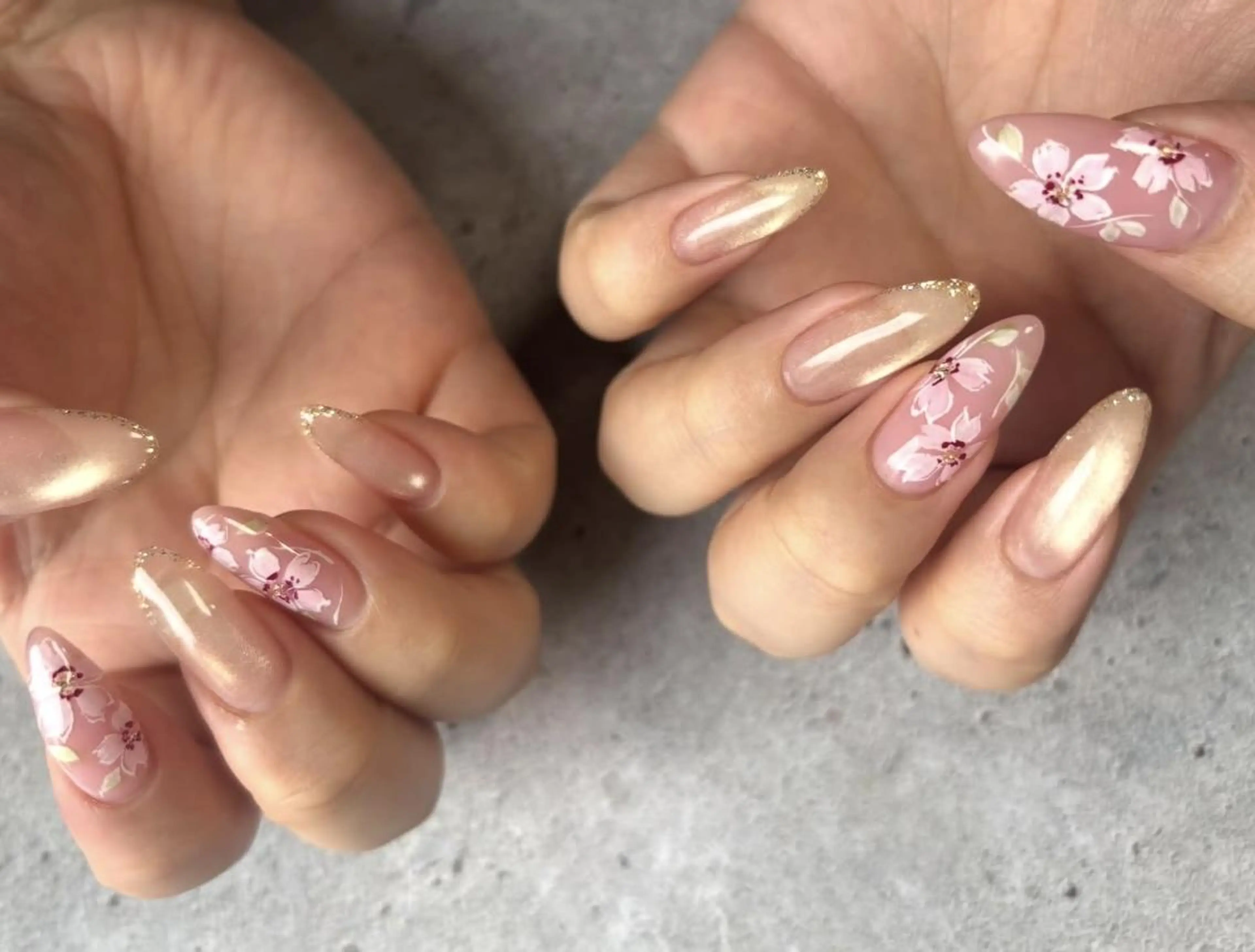 ネイル ハンドネイル フットネイル nail salon mieux(ミュー)のマツエク・マツパデザイン