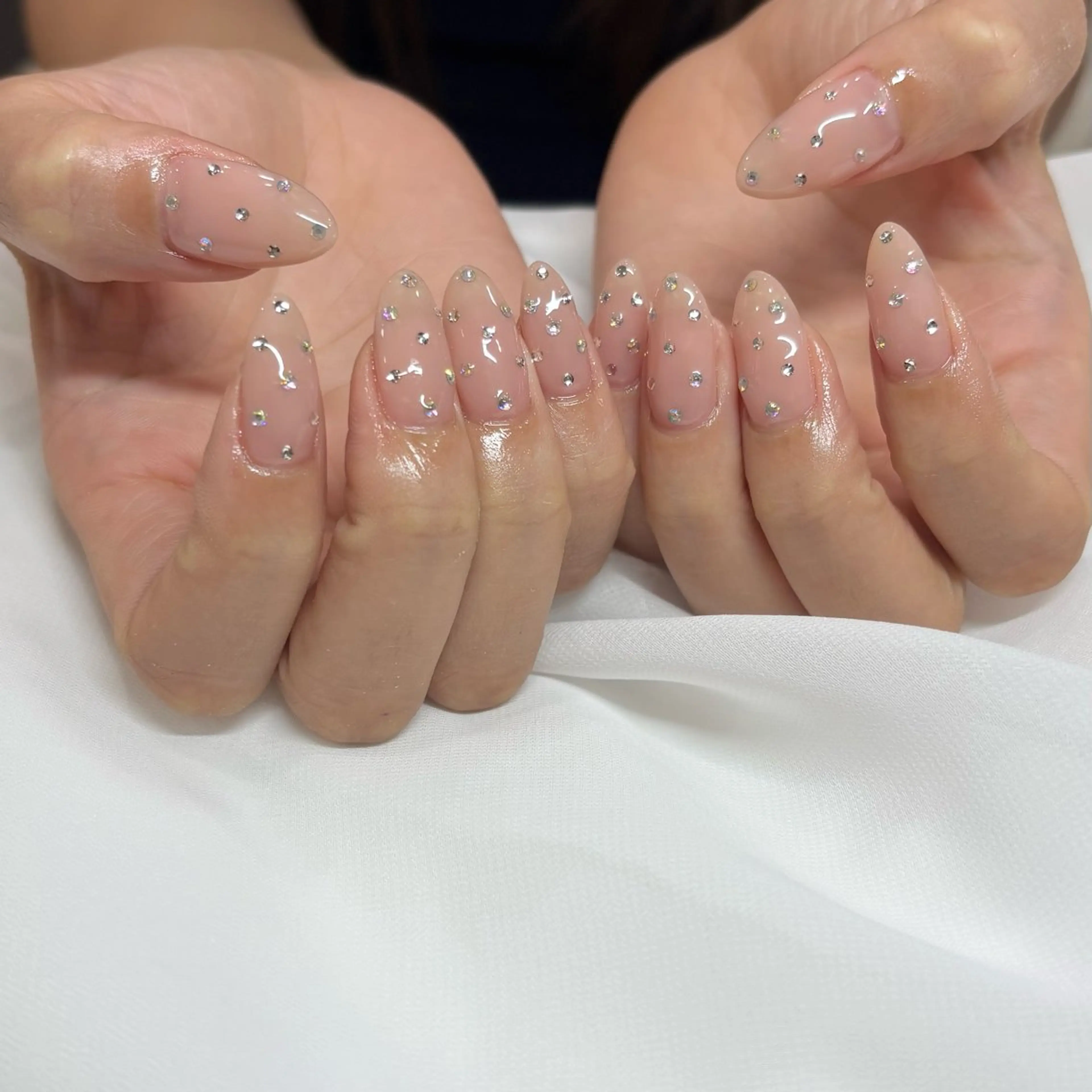 ネイル ハンドネイル ハンドケア パラジェルサロン 大人女性が通うサロンのネイルデザイン