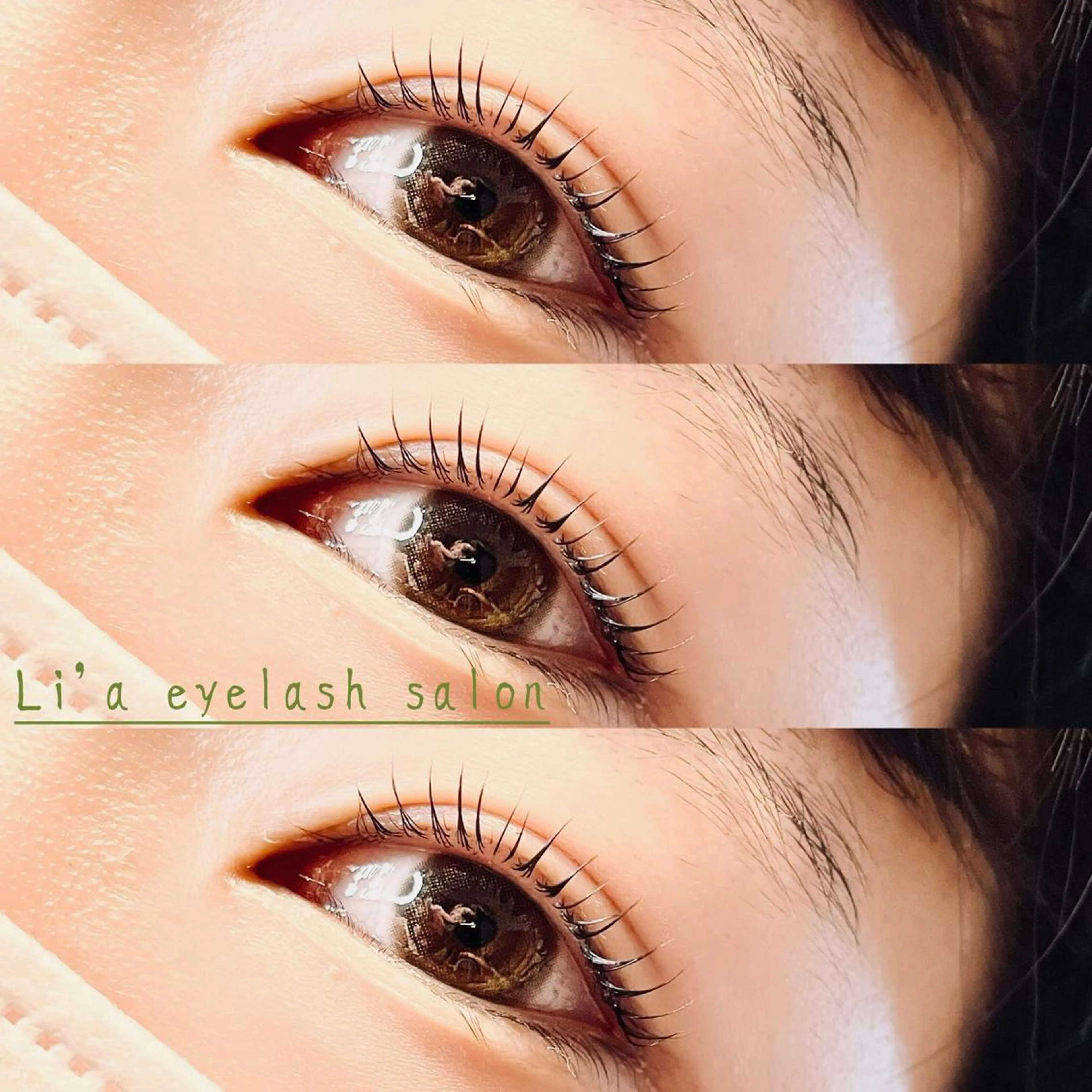 マツエク・マツパ Li'a eyelashsalon所属・Li'a【リア】 成瀬なぎ子のマツエク・マツパデザイン