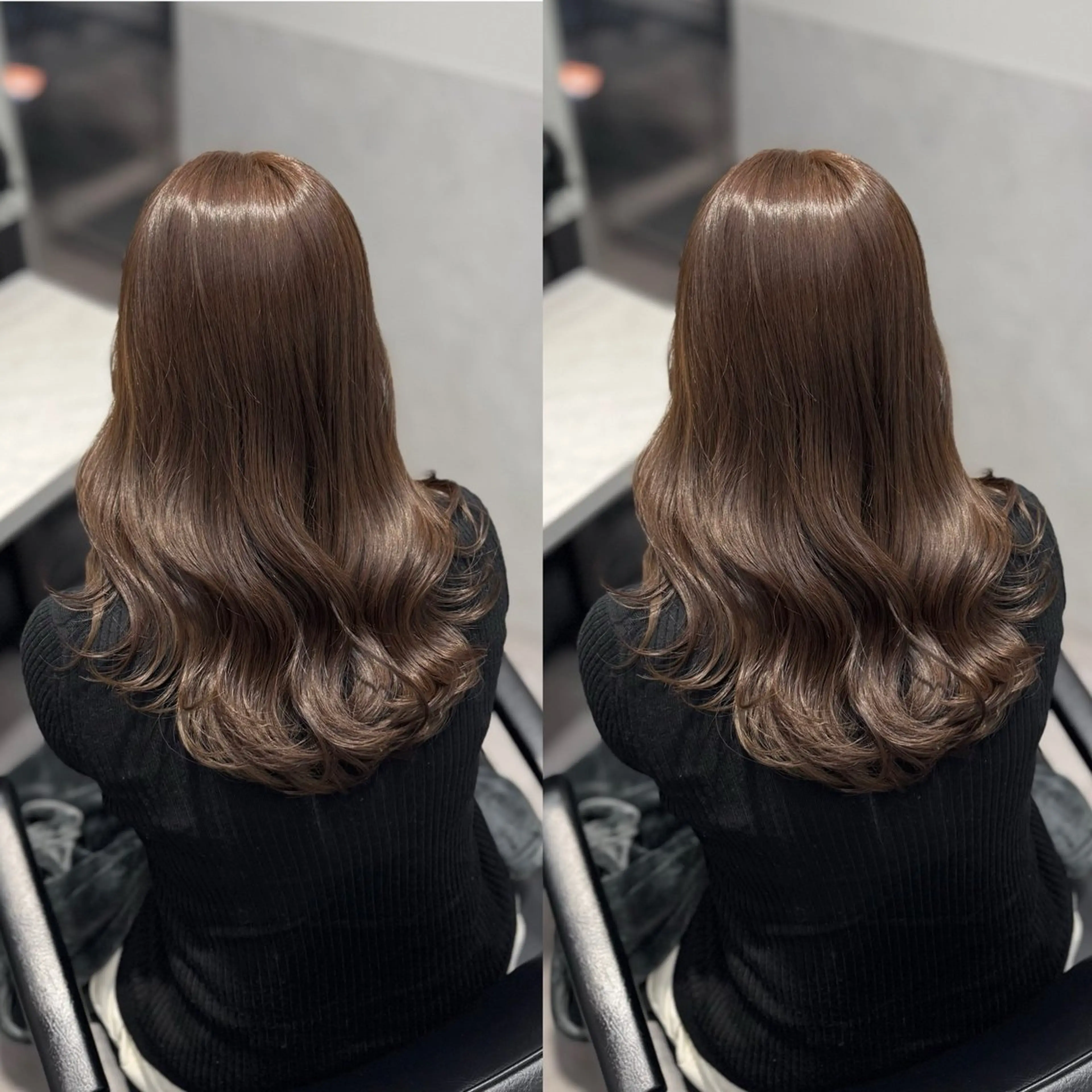 ロング ヘアカラー トリートメント 🌟透明感カラー 🌟松岡勇輝のヘアスタイル