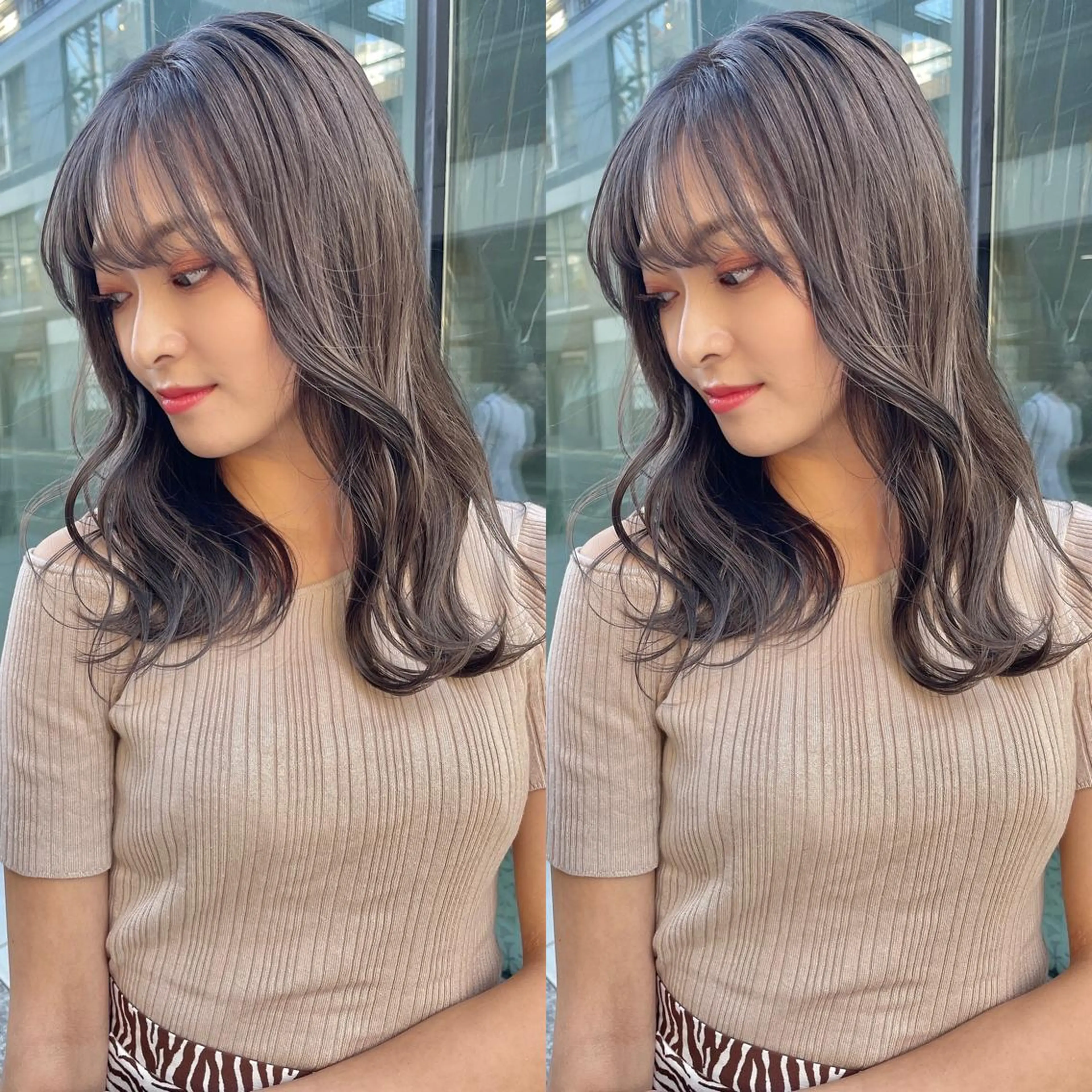 セミロング 髪質改善will hairdesignのヘアスタイル