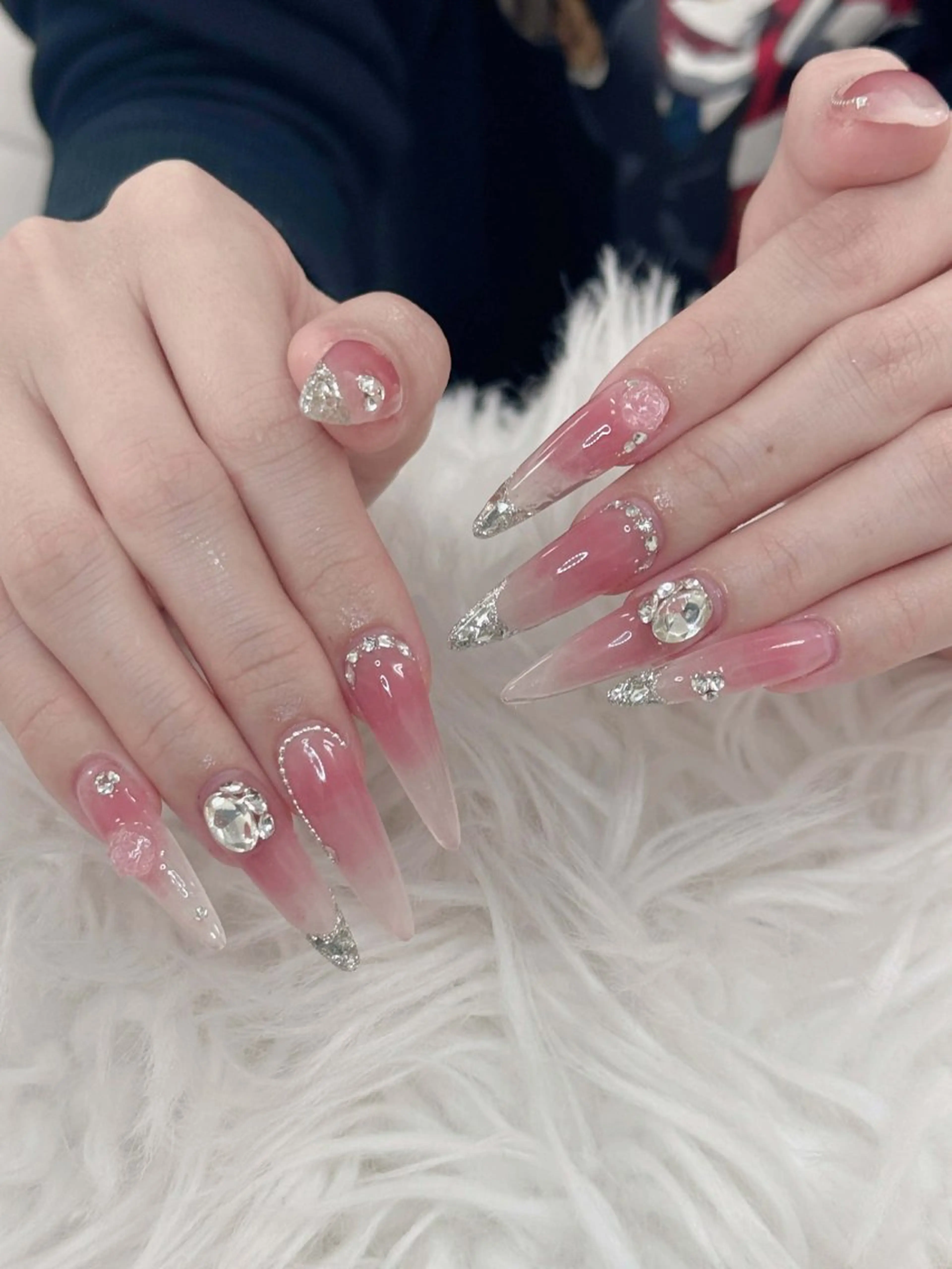 ネイル ハンドネイル ハンドケア Anh Nail 歌舞伎町のネイルデザイン