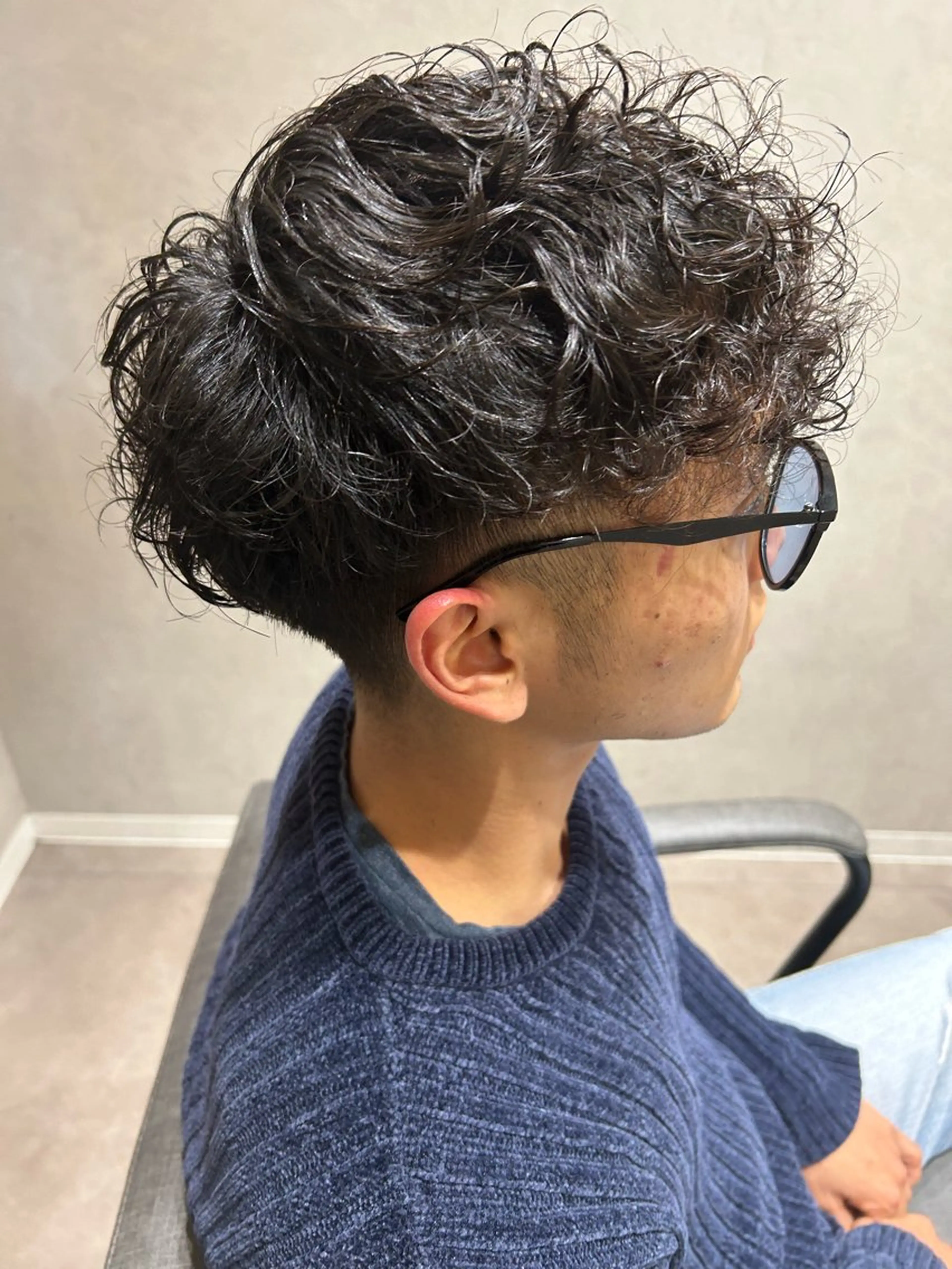 メンズ カット パーマ VIE.ORNER 土気🍀小岩井樹のヘアスタイル