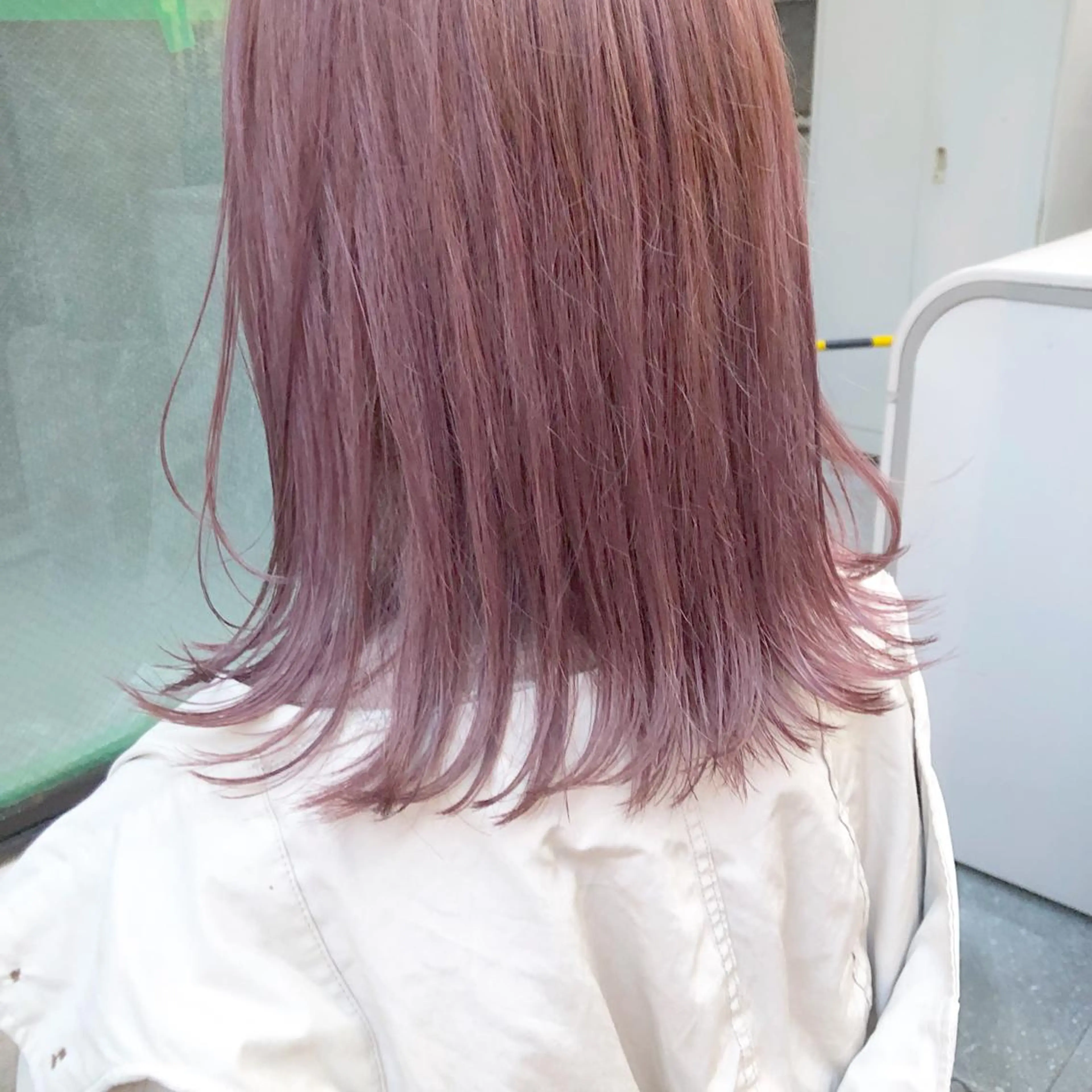 セミロング カラー パーマ ヘアアレンジ メンズ ネイル マツエク・マツパ ピンクカラー カラーマツエク ピンク レイヤーカット指名 No.1💖マユカのヘアスタイル