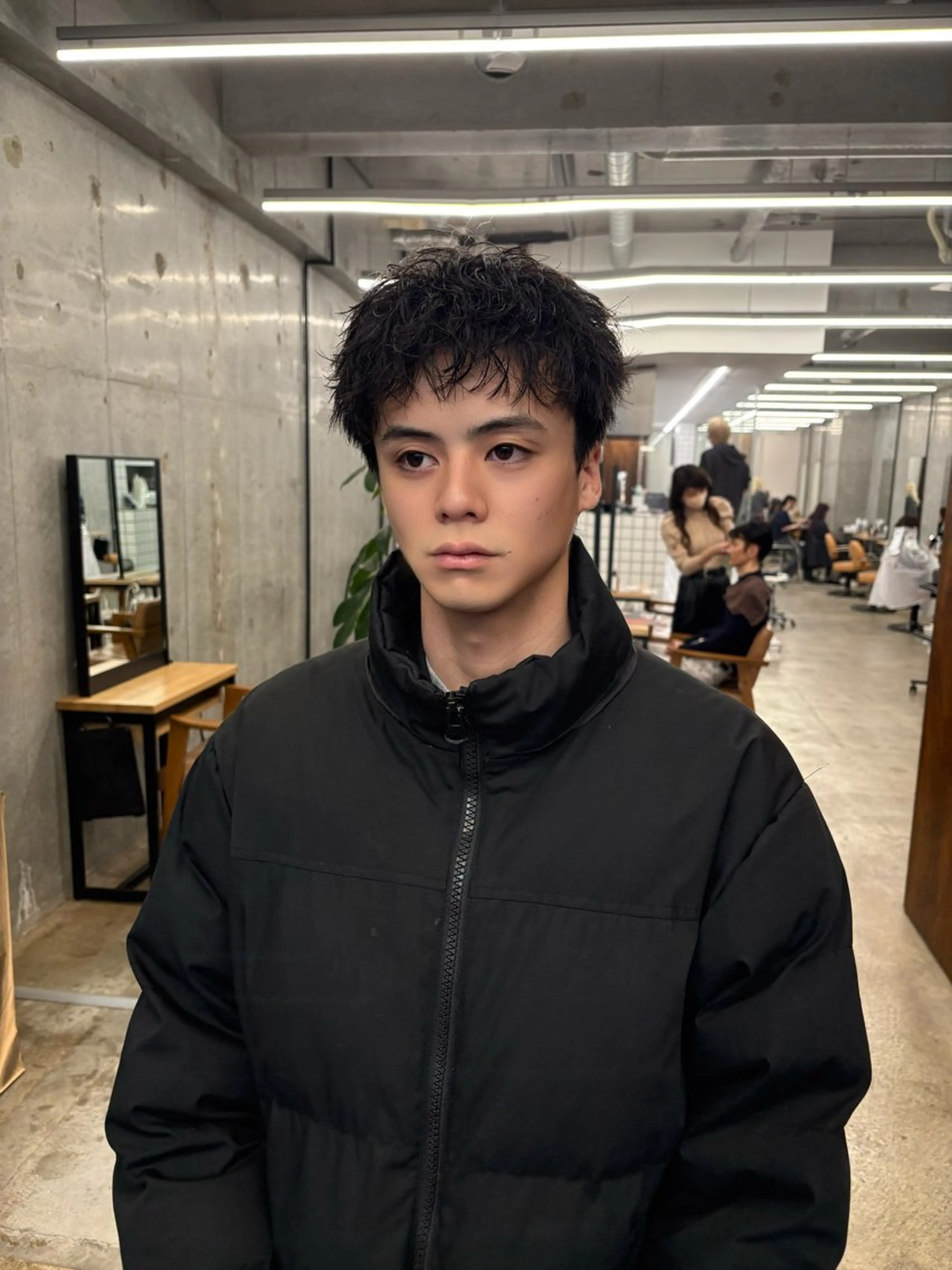 ショート パーマ メンズ カット パーマ men's 特化 ✨ソウタのヘアスタイル