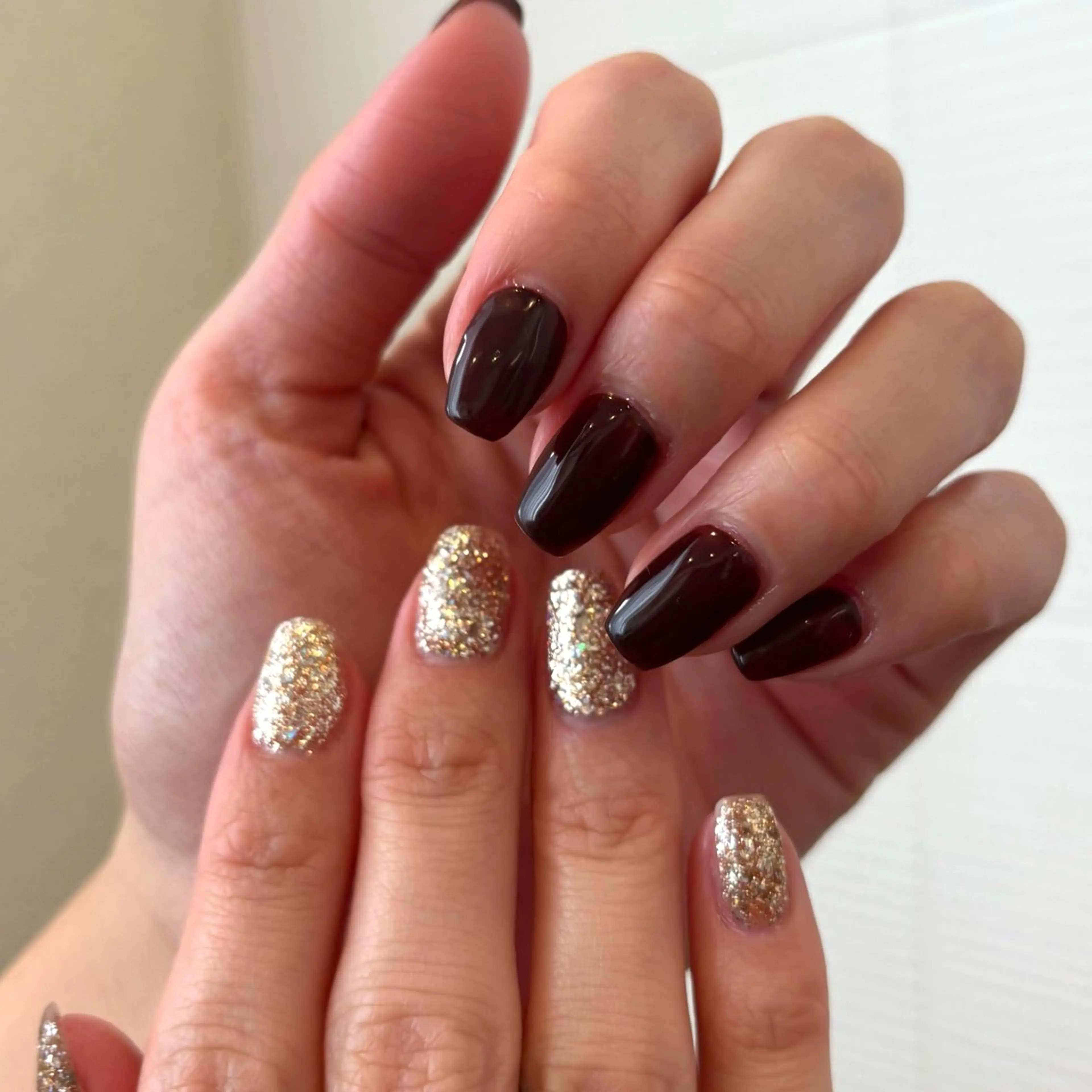 【ミニモ限定】左右別💅シンプルデザイン✨の写真