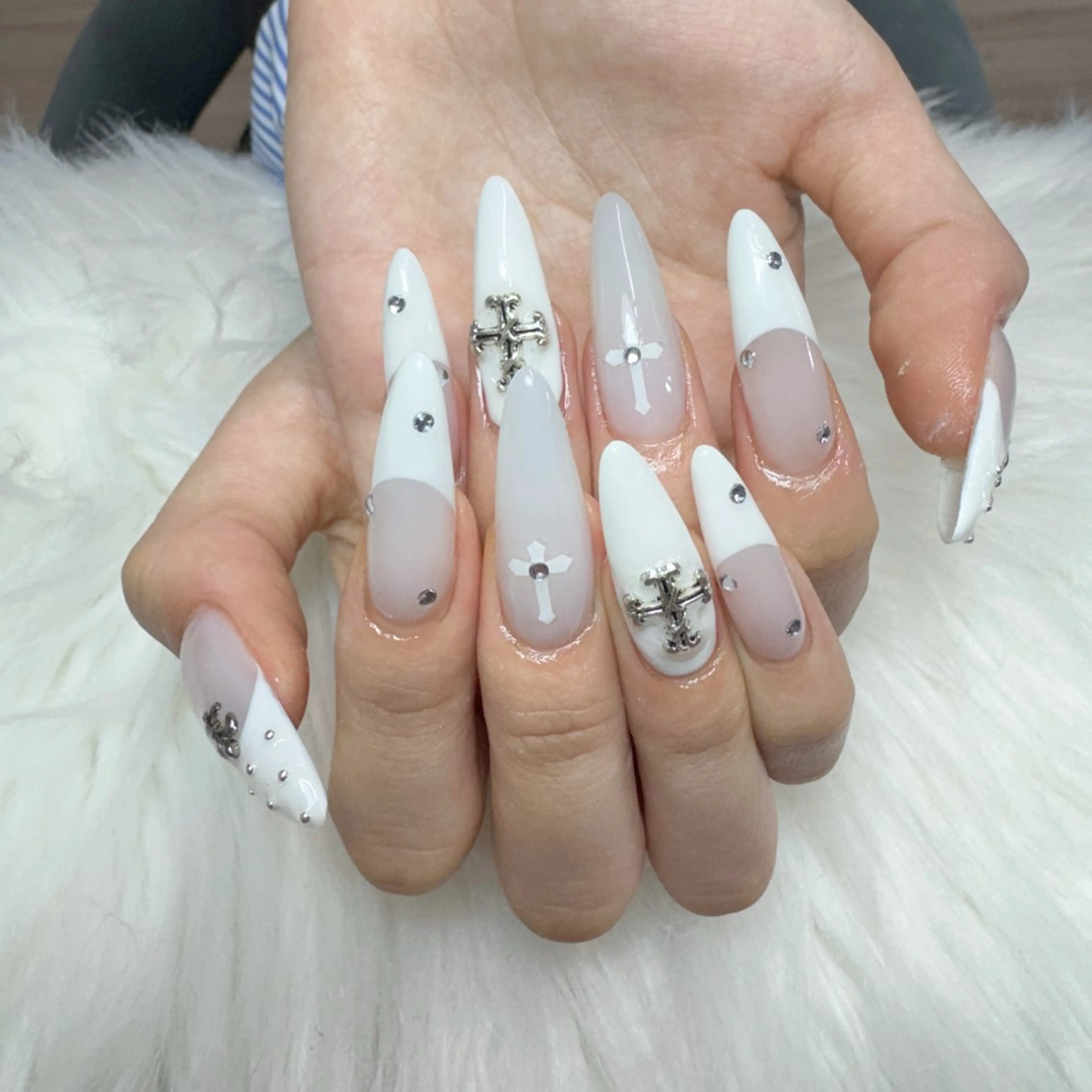 ネイル ハンドネイル 🎀 Lemode ワンホンネイル🎀のネイルデザイン