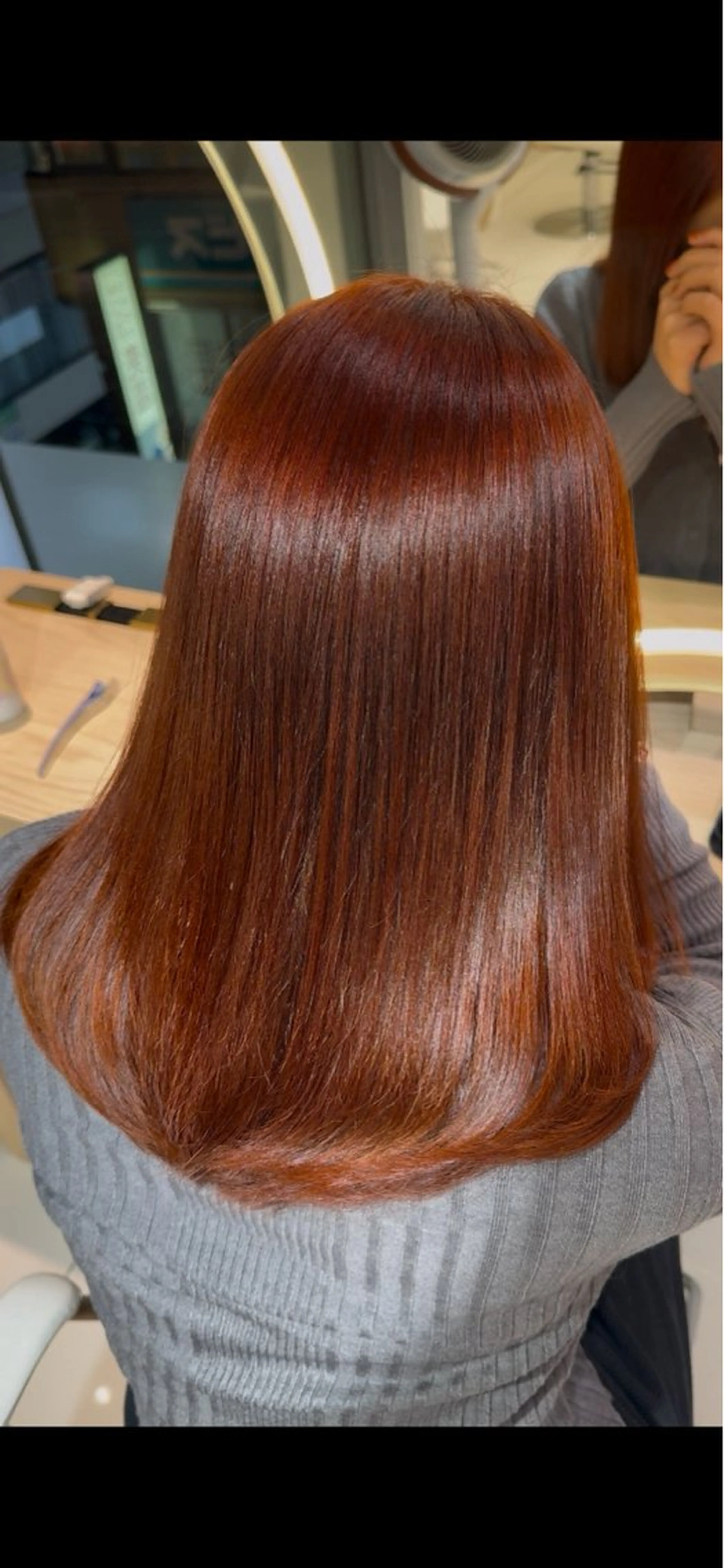 ロング カラー ヘアカラー 顔まわりカット/ カラー/西野和裕のヘアスタイル