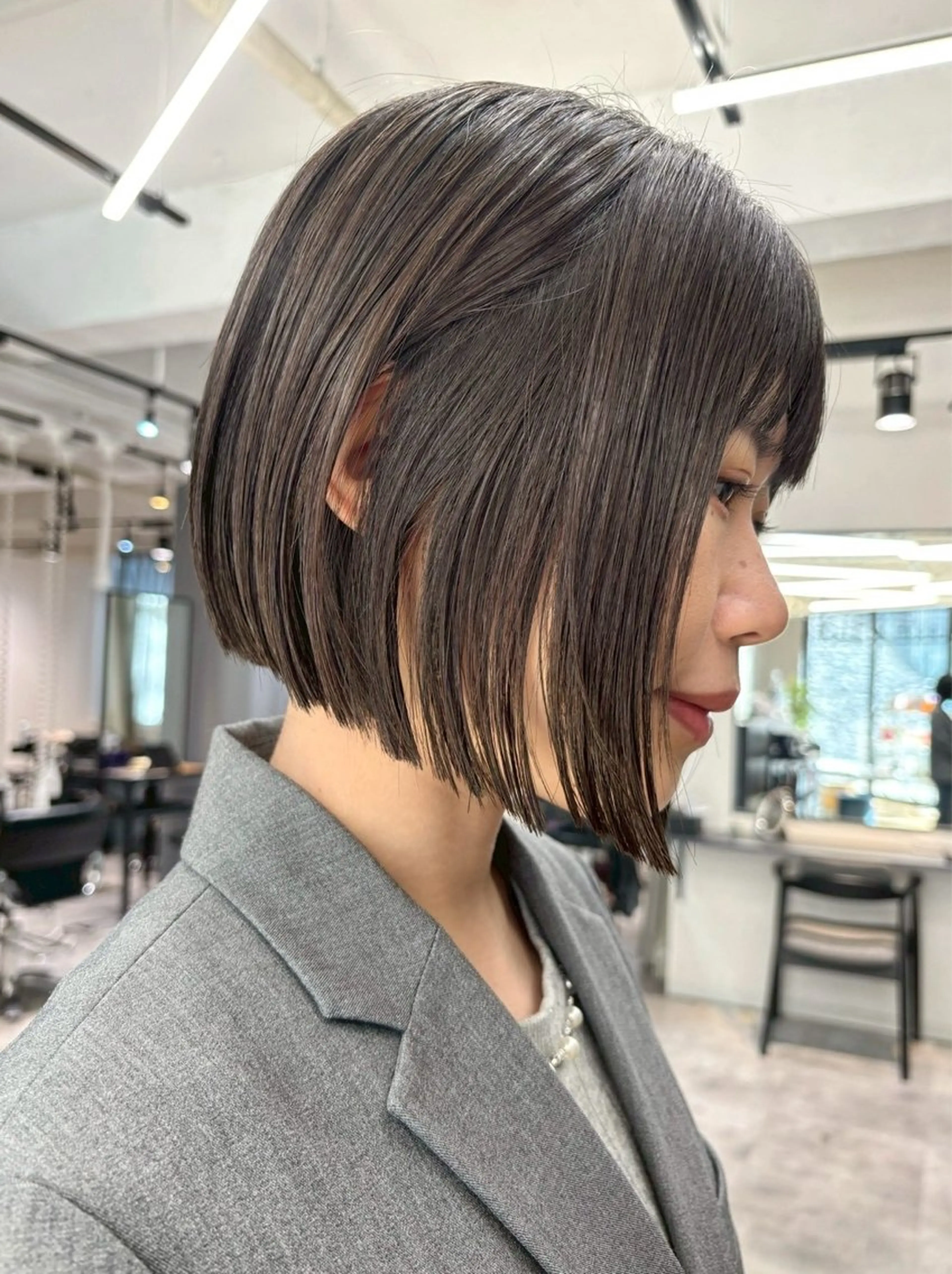 カラー 日下 知七里のヘアスタイル