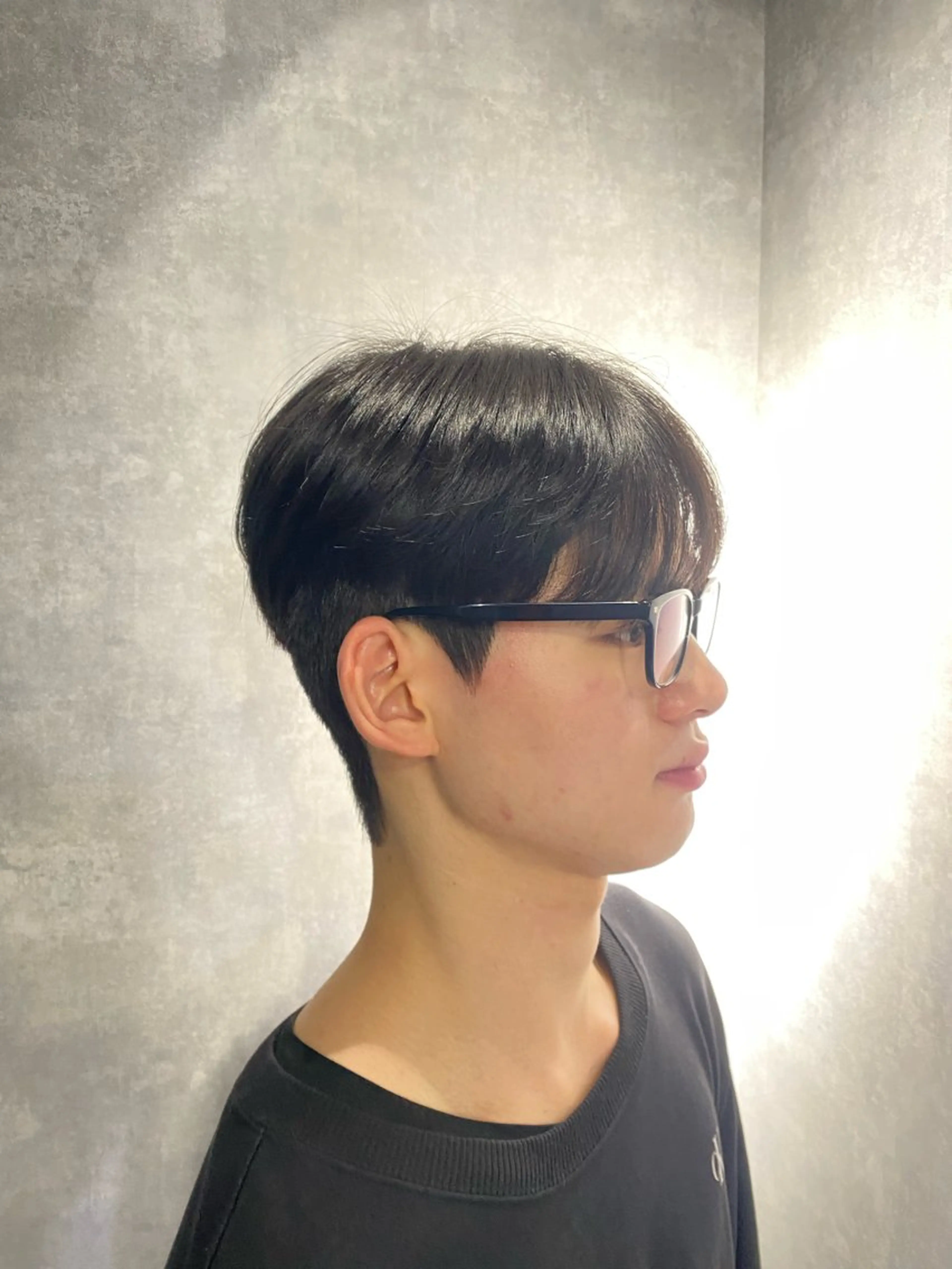 メンズ カット パーマ 和 ／韓国メンズスタイルのヘアスタイル