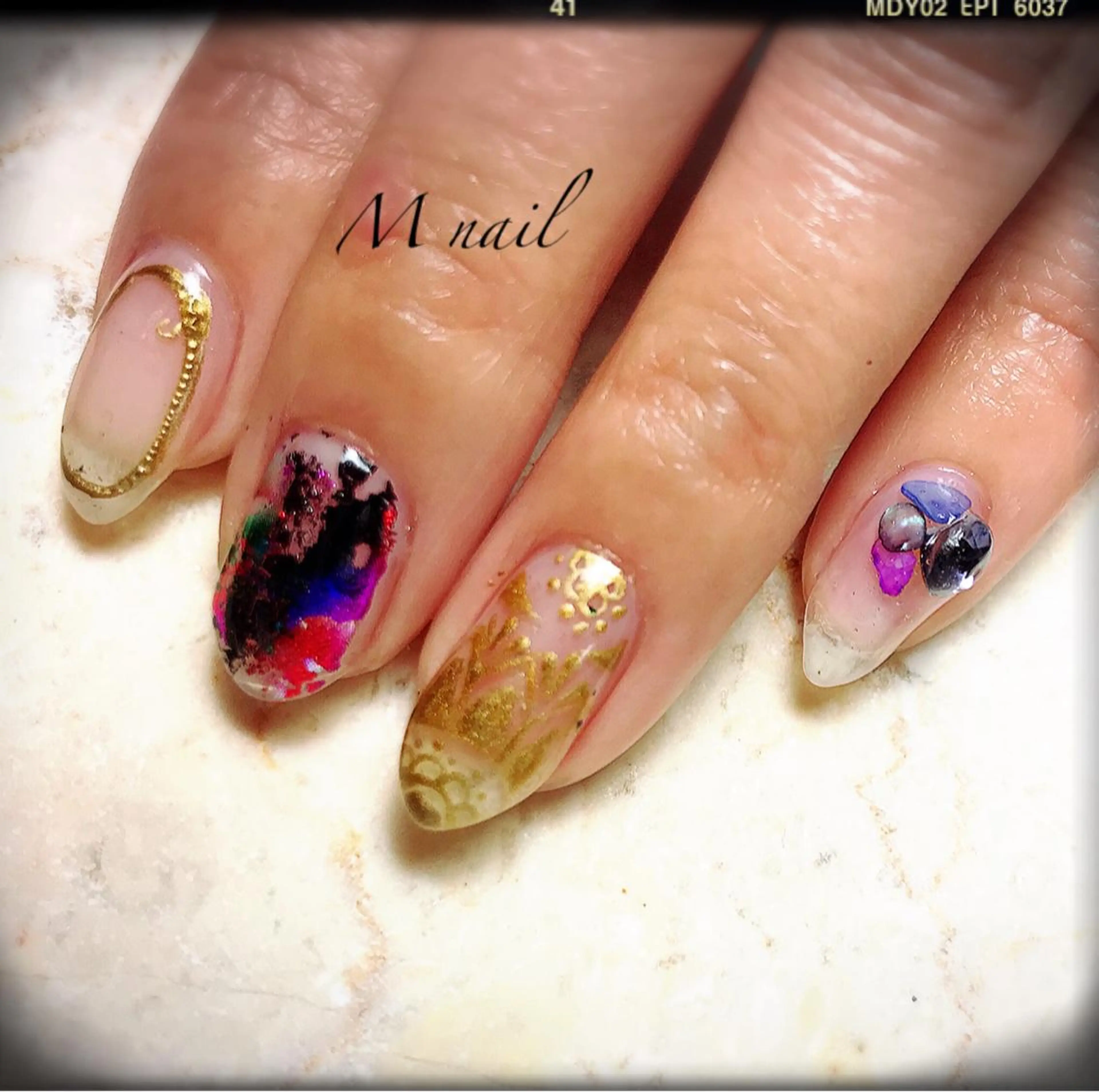 ネイル M nail 市原市ちはら台のネイルデザイン