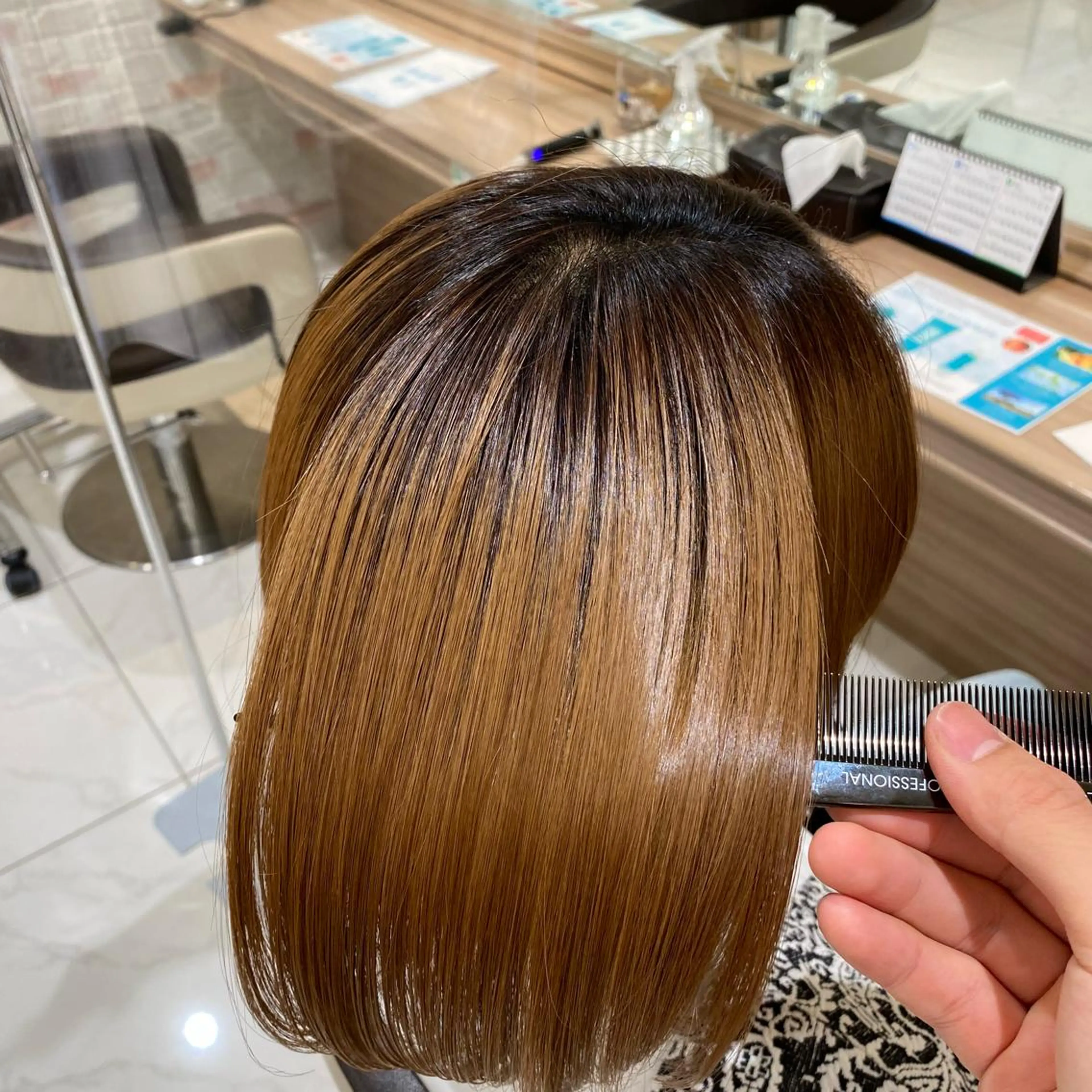 ショート トリートメント ✨美髪/縮毛矯正 講師 /塚田健✨のヘアスタイル