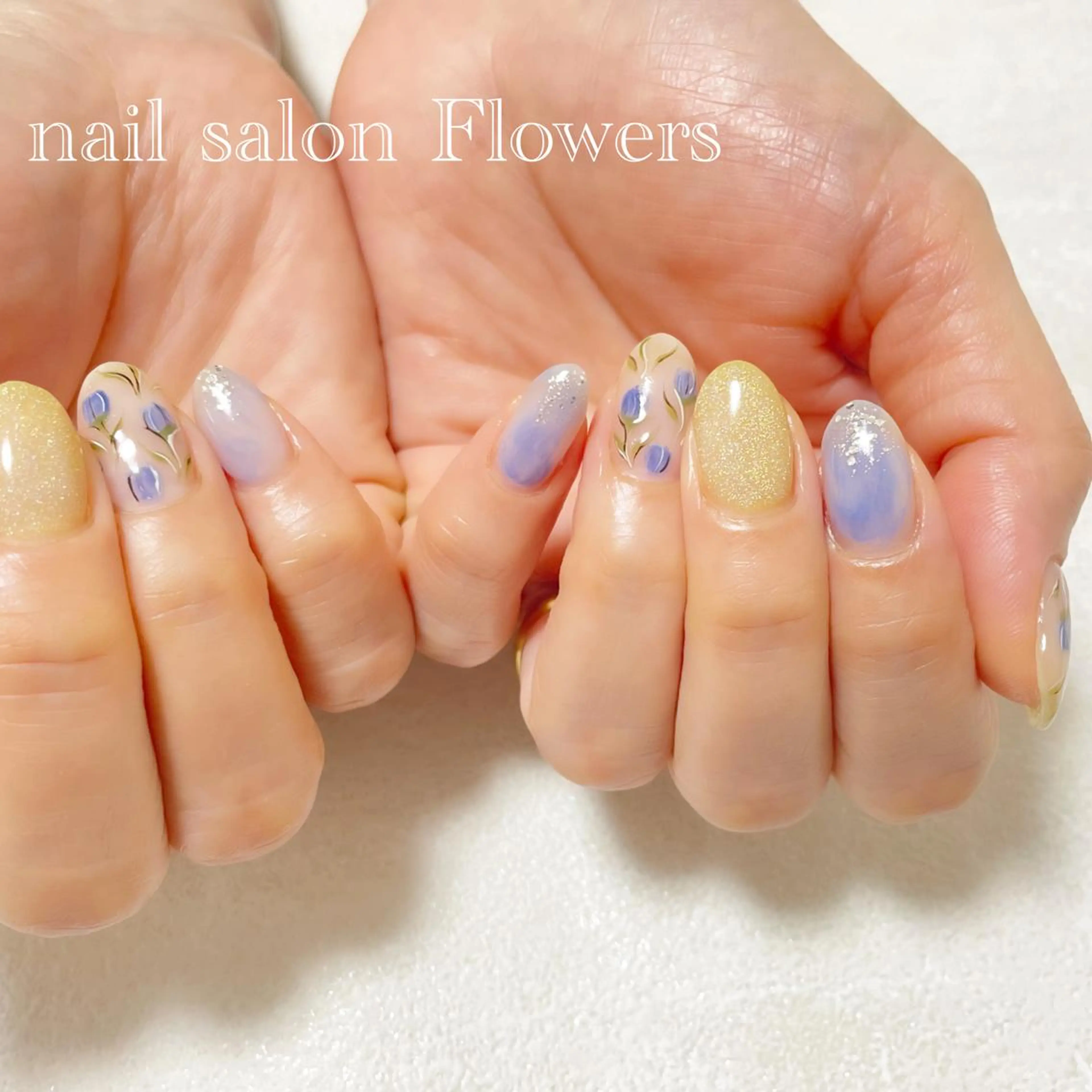 ネイル ハンドネイル Flowers Tomomiのネイルデザイン