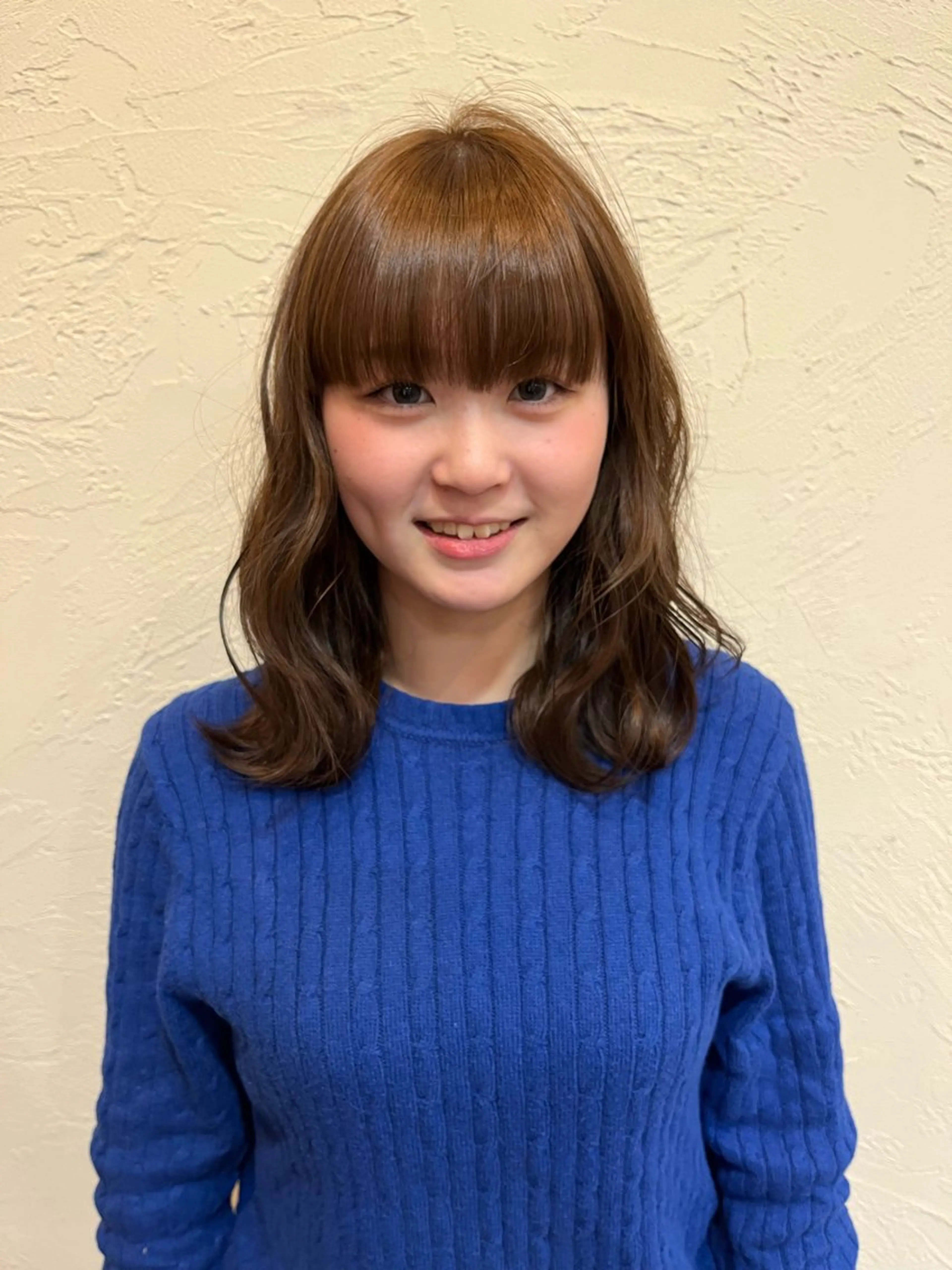 ブリーチなしワンカラー【ミディアム】の写真