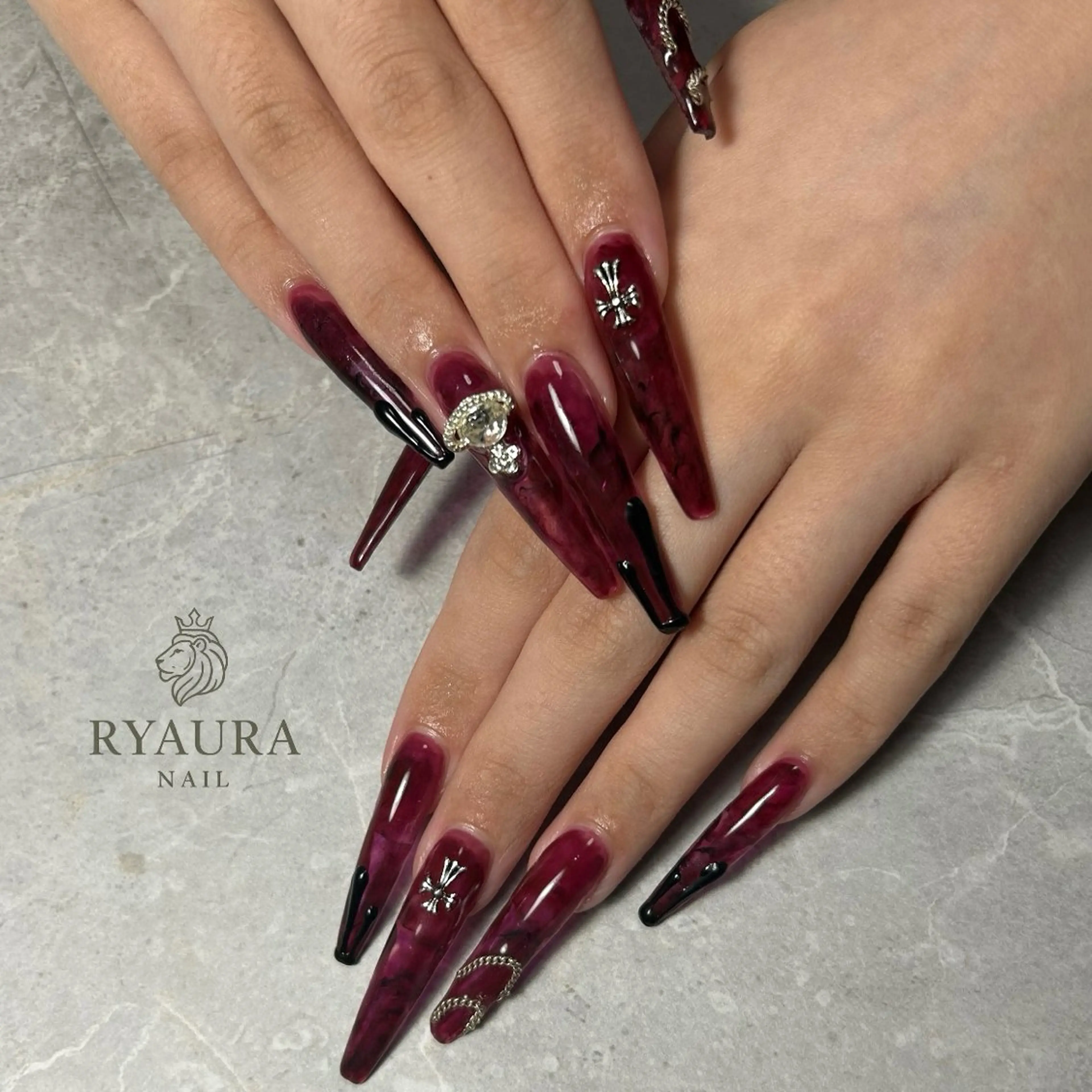 ネイル ハンドネイル RYAURA NAIL所属・RYAURA NAILのネイルデザイン