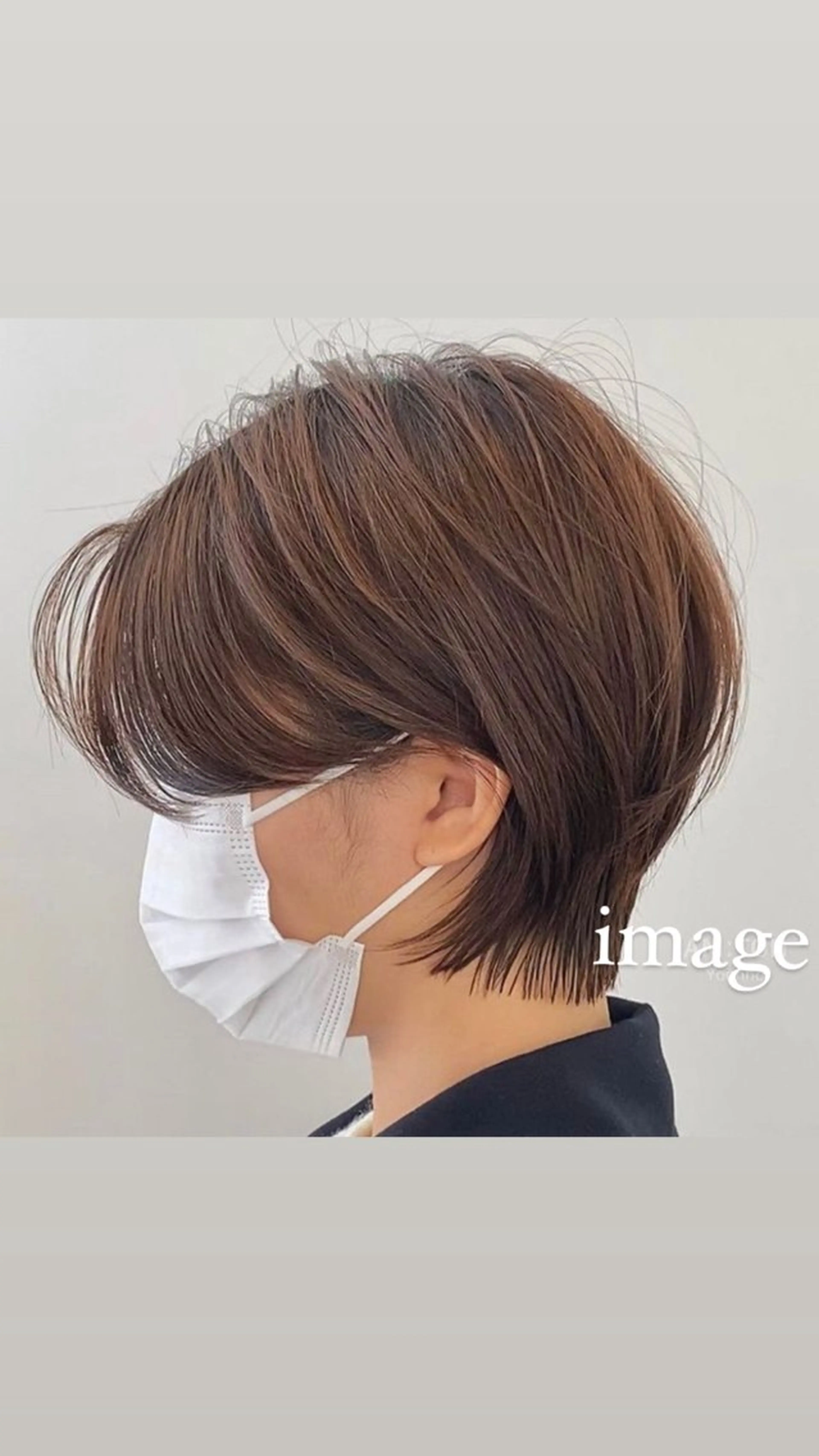 ショート 丸みショート 似合わせカット ショートヘア ♡レイヤー/ボブ 透明感/うらら♡のヘアスタイル