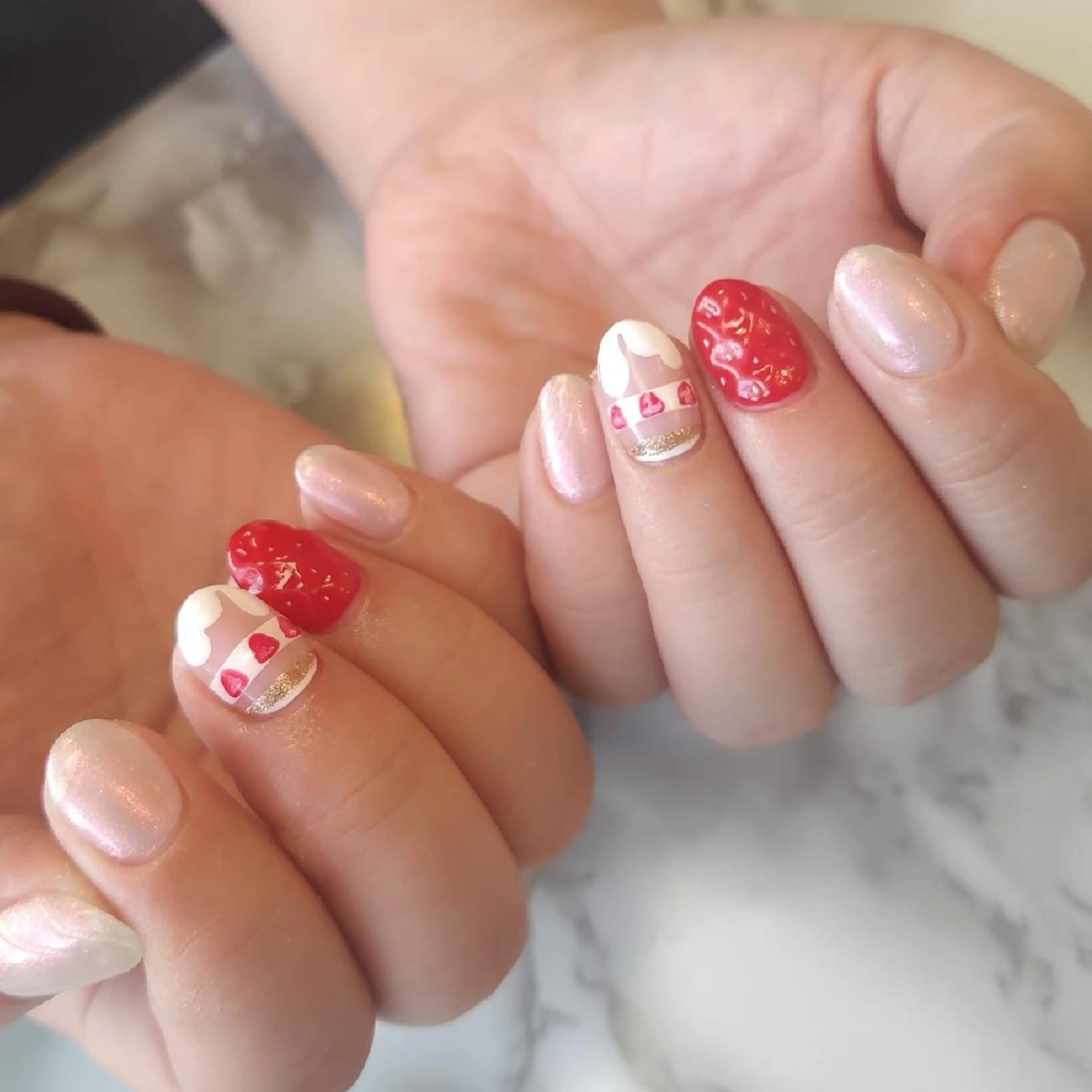 ネイル ジェヌインネイル 河内のネイルデザイン