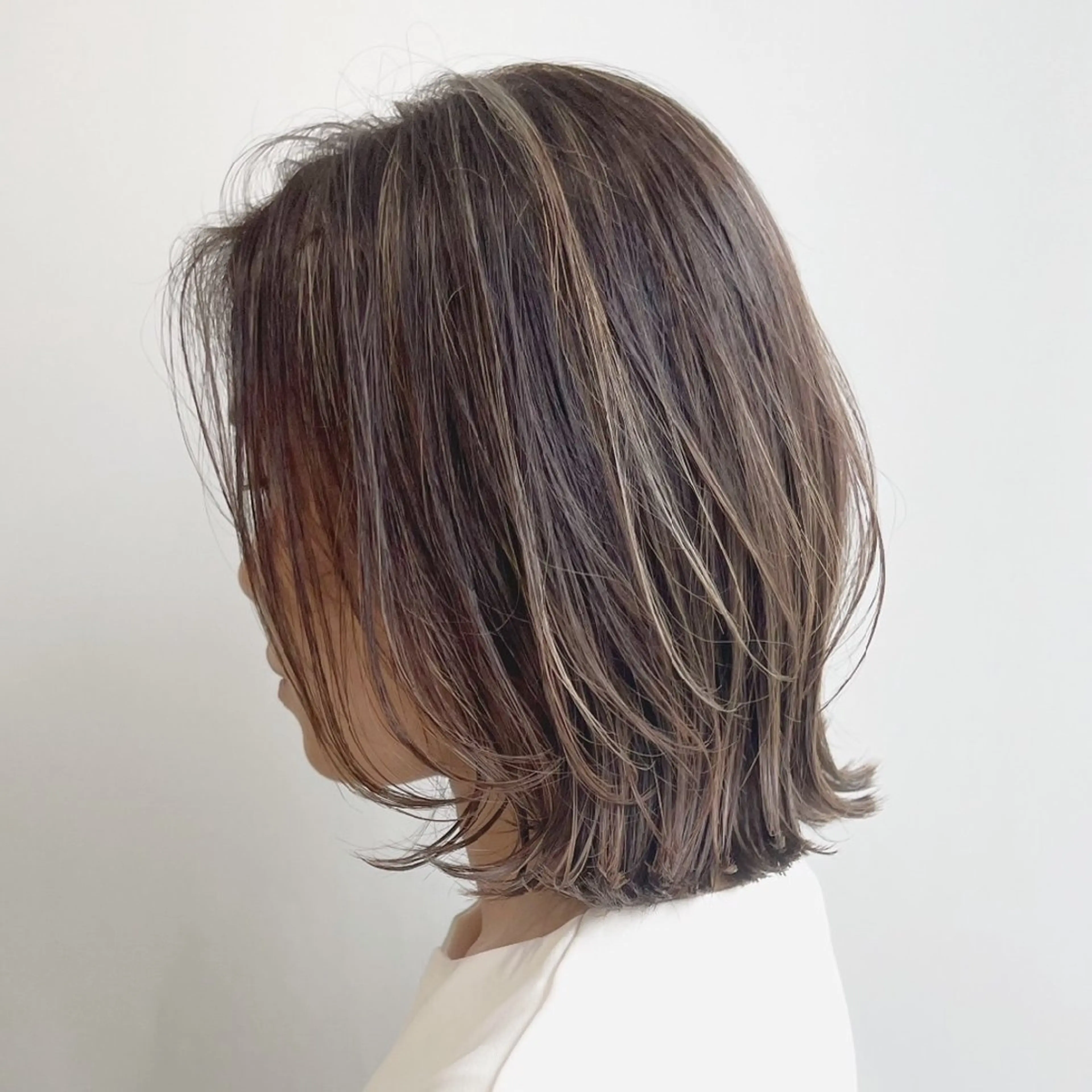 カラー ミディアム 無料カットモデル/ セット/COCOKAのヘアスタイル