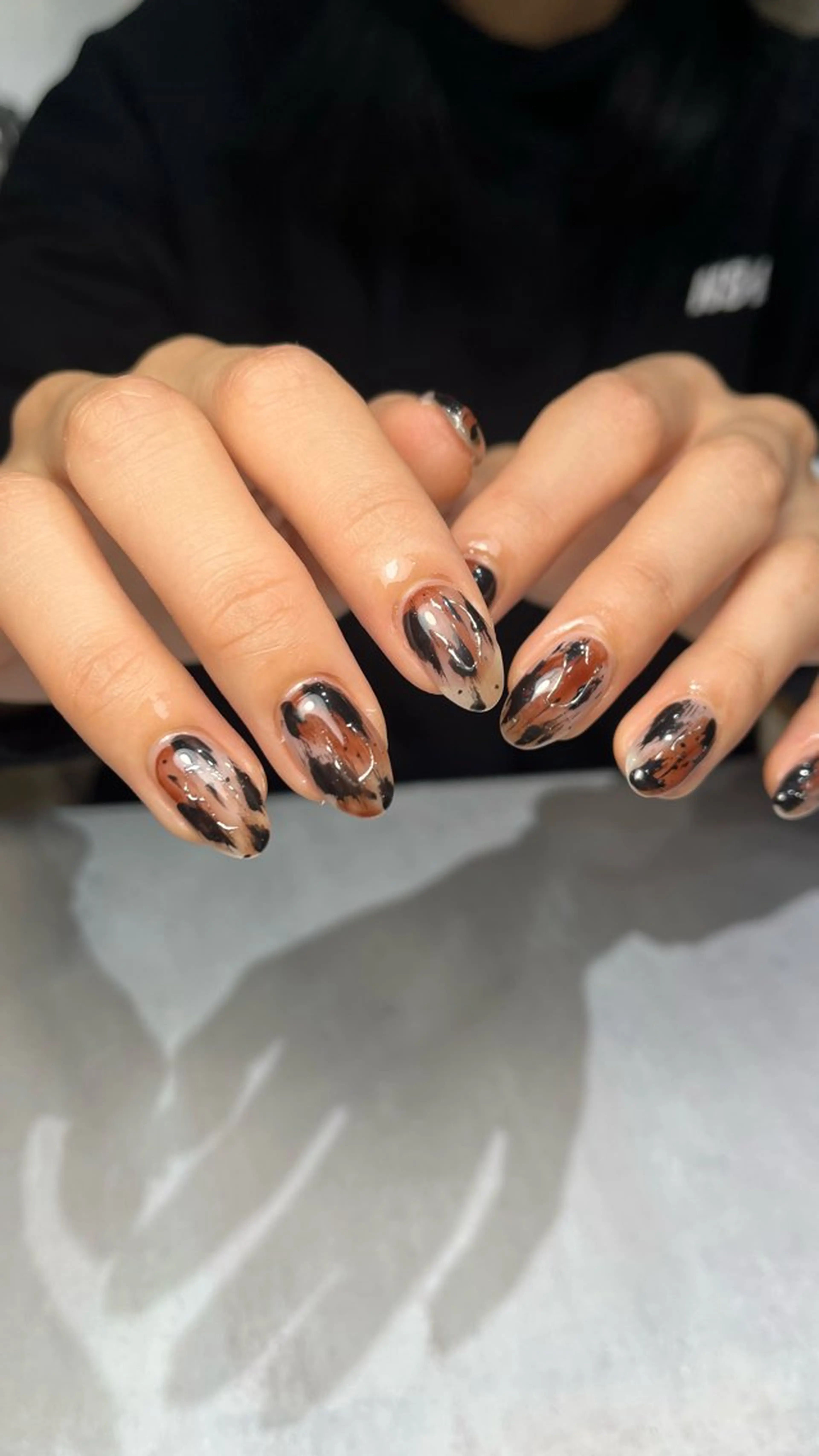 ネイル 🤎Two ERI🤎のネイルデザイン