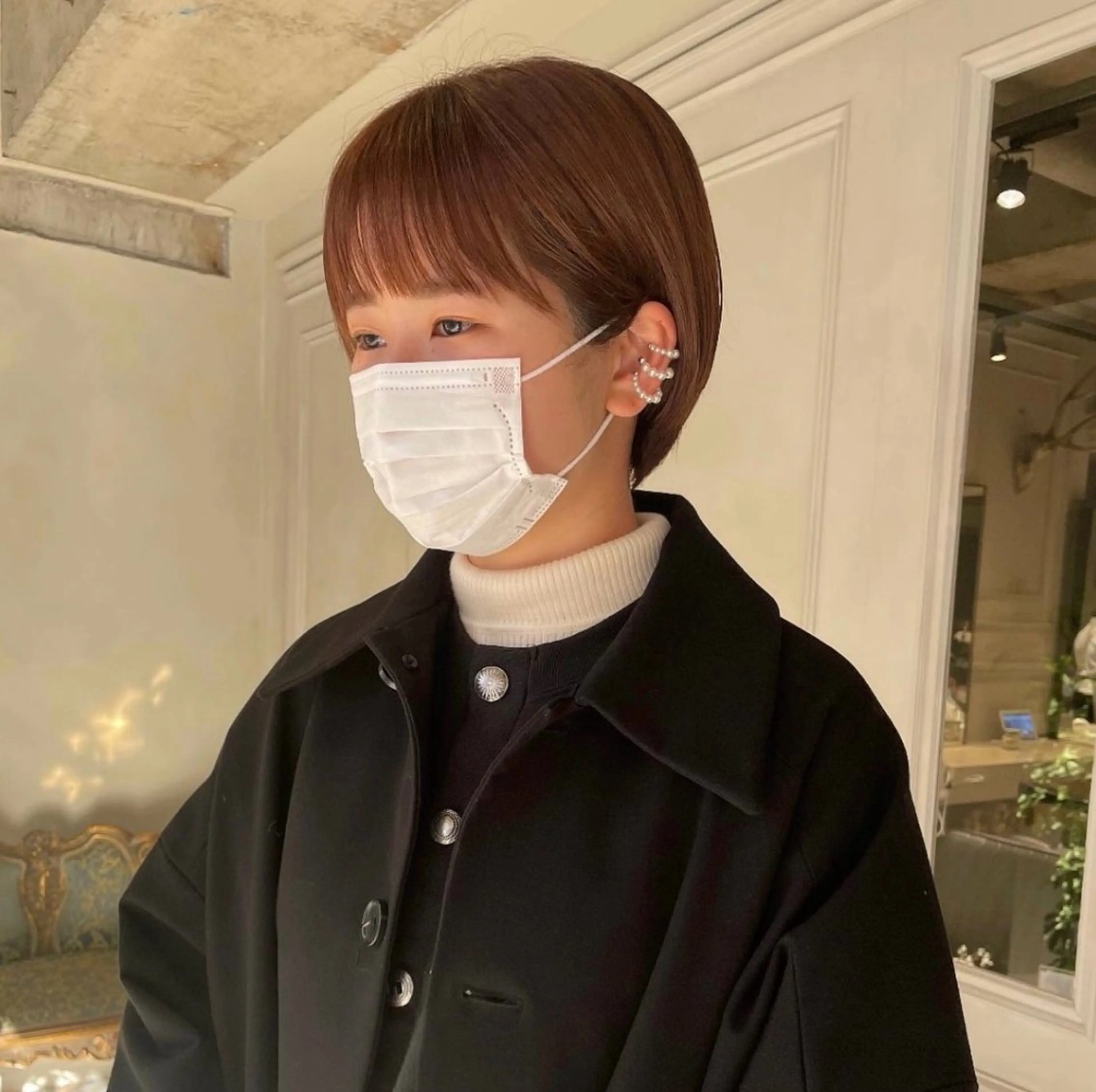 ショート ショートヘア anon Loemのヘアスタイル