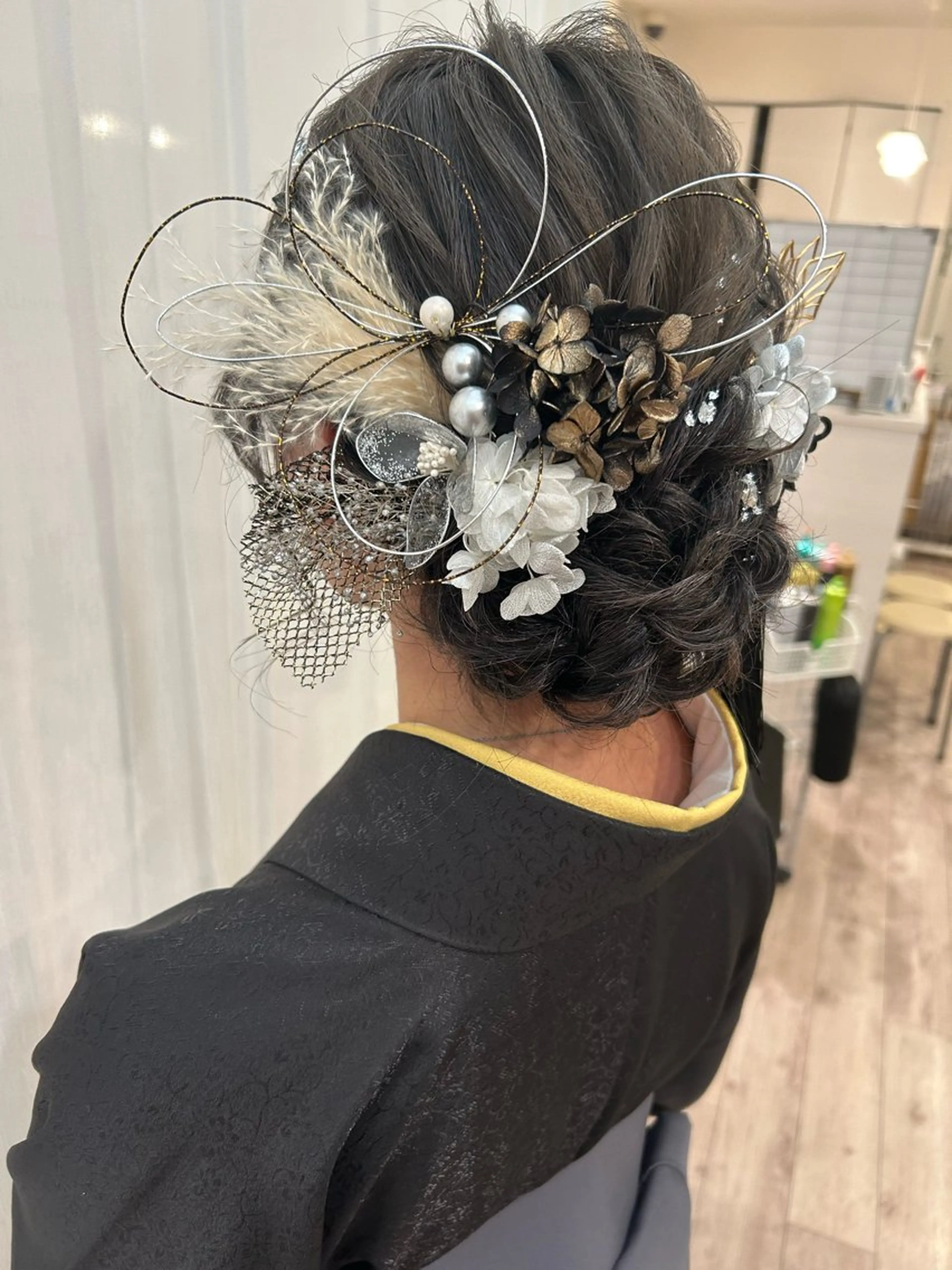 ロング ヘアアレンジ セットサロン      ラフテル所属・大阪/ヘアアレンジ /似合わせset💐のヘアスタイル