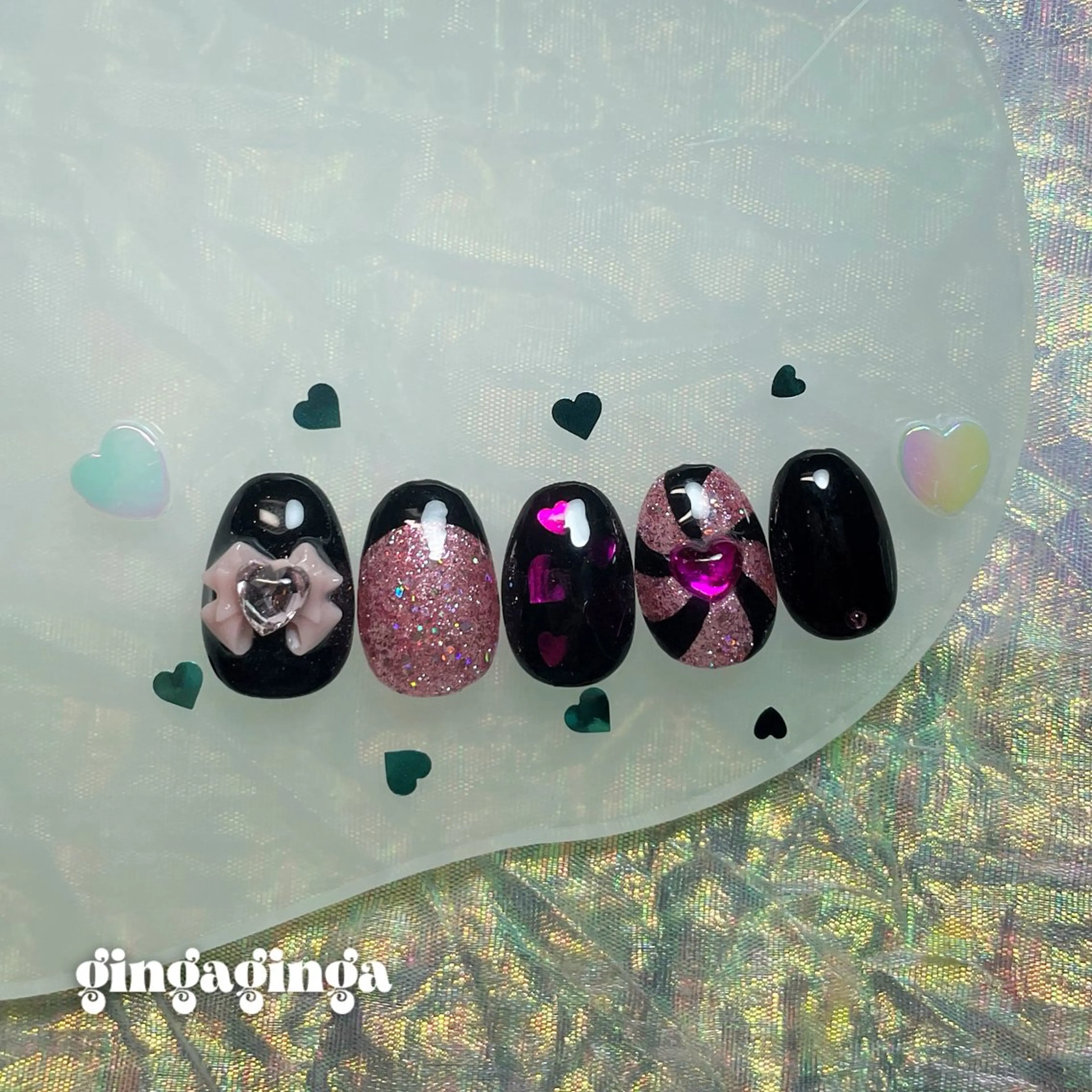 ショート watanabe miyuuのネイルデザイン