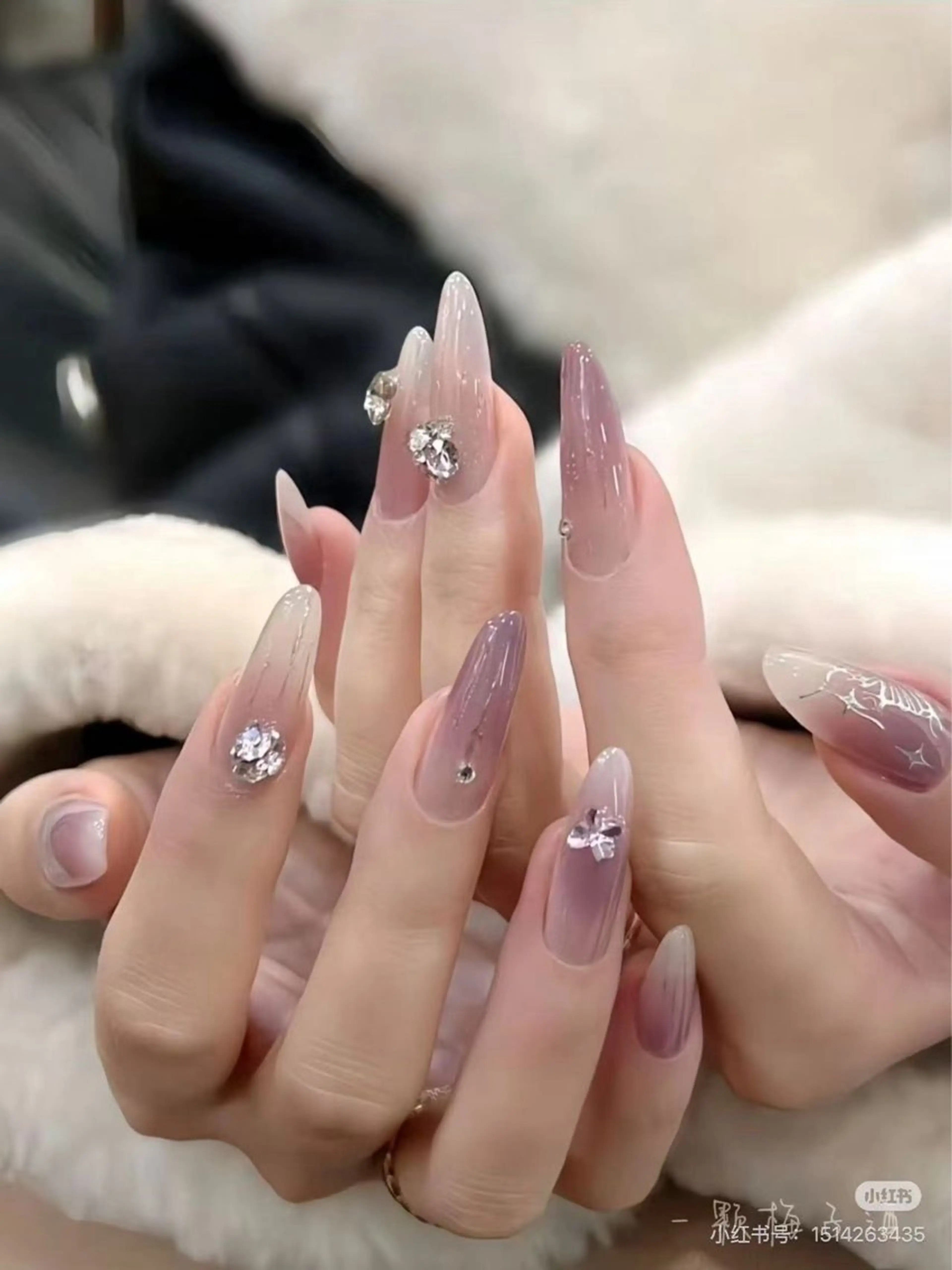 ネイル アートネイル 韓国ネイル 持ち込み ニュアンスネイル ワンカラーネイル イブ ネイリのネイルデザイン