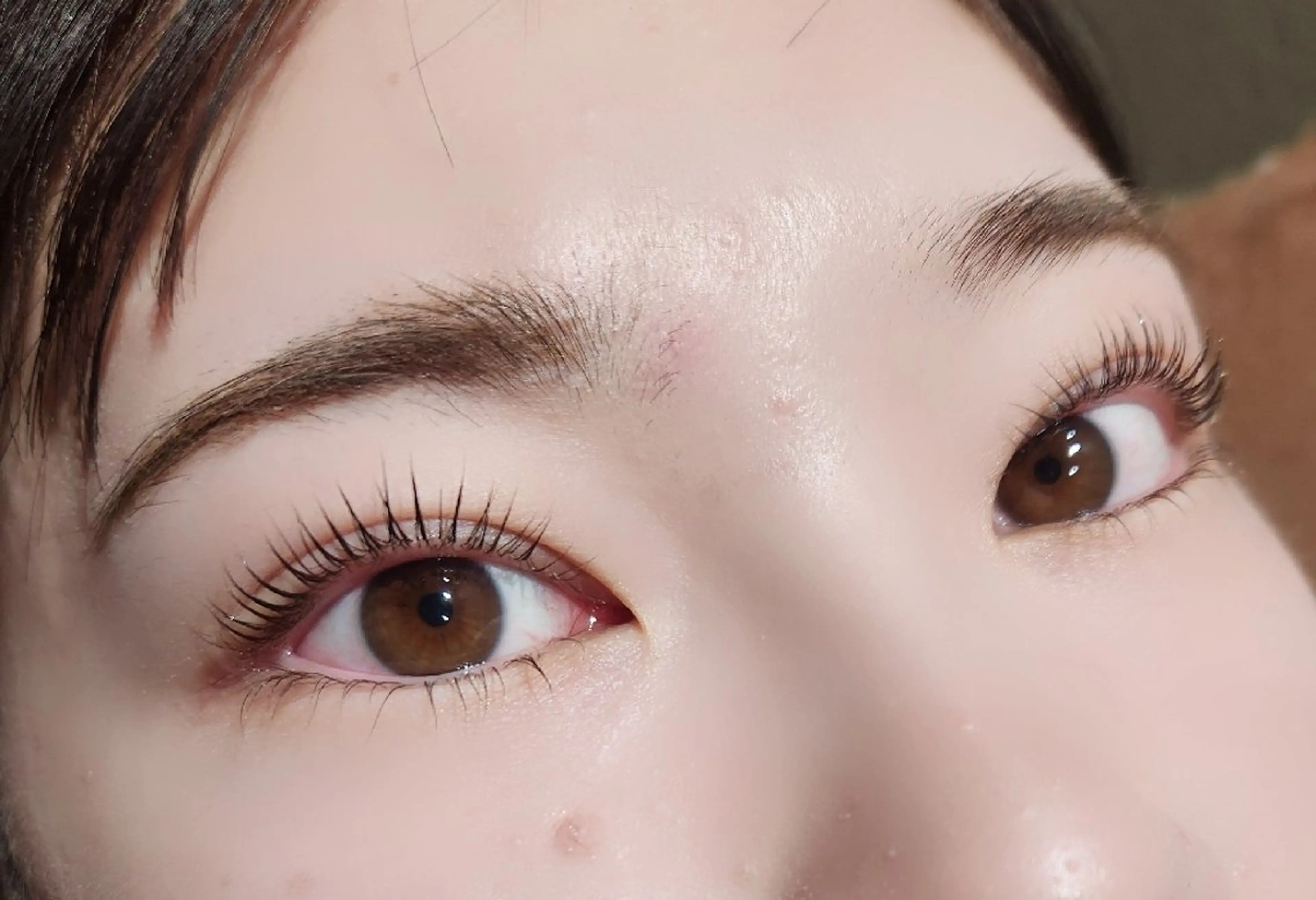 マツエク・マツパ 下まつげエクステ 一重×まつ毛パーマ eyebee所属・お のの眉毛・アイブロウイメージ