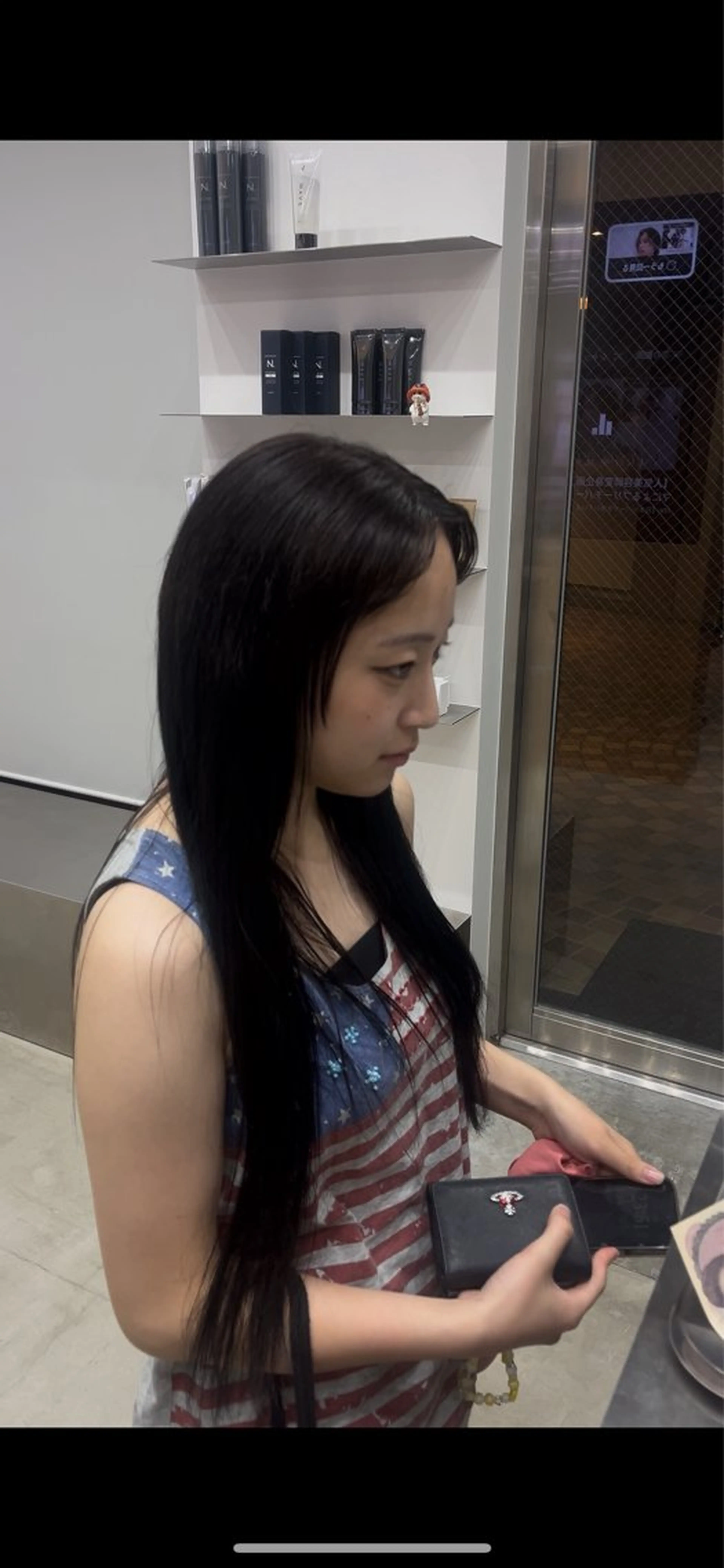 ロング カラー 夏果⭐︎fifth 天神 海外風パーマのヘアスタイル