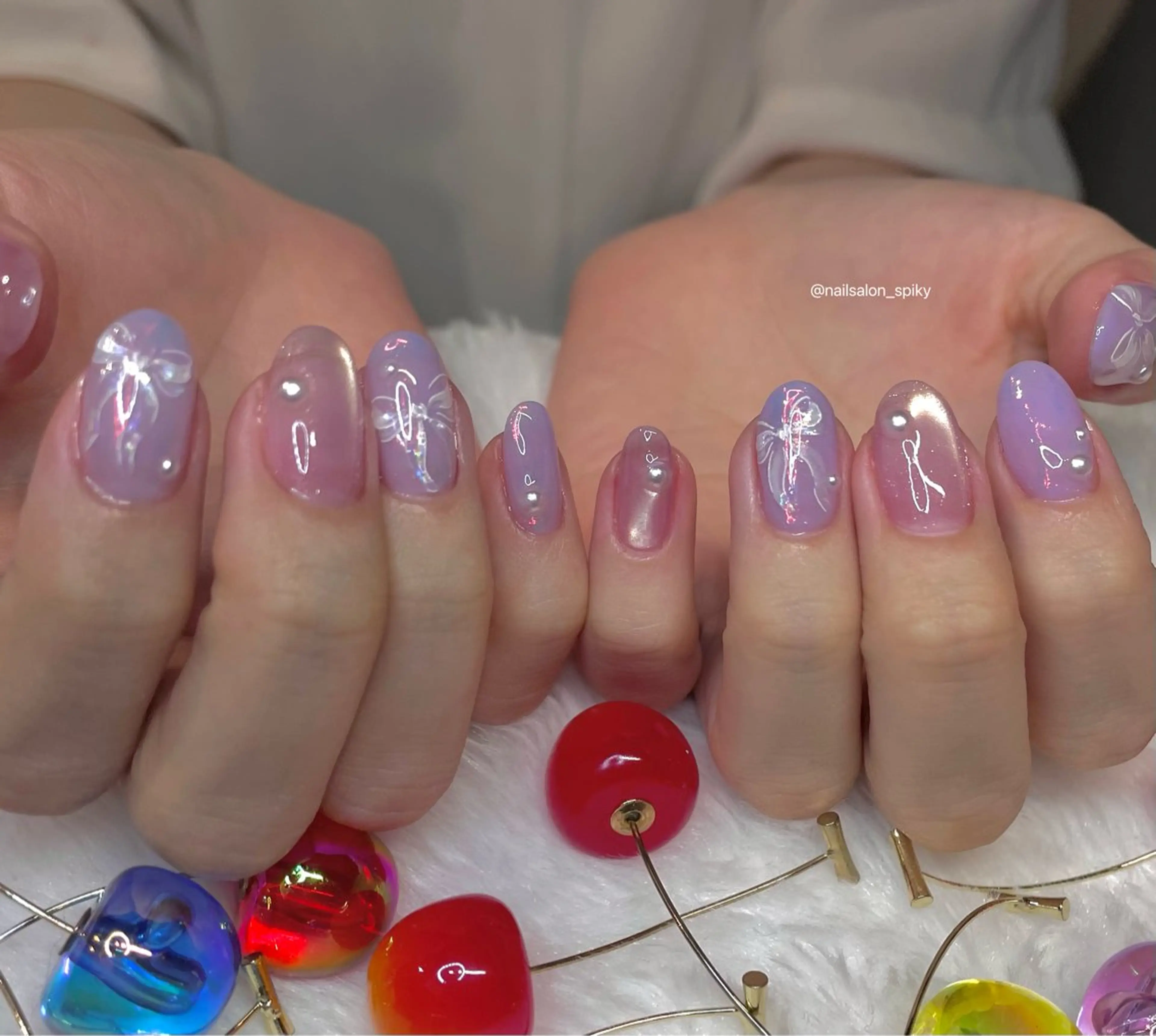 ネイル Spiky とうげ ふうかのネイルデザイン