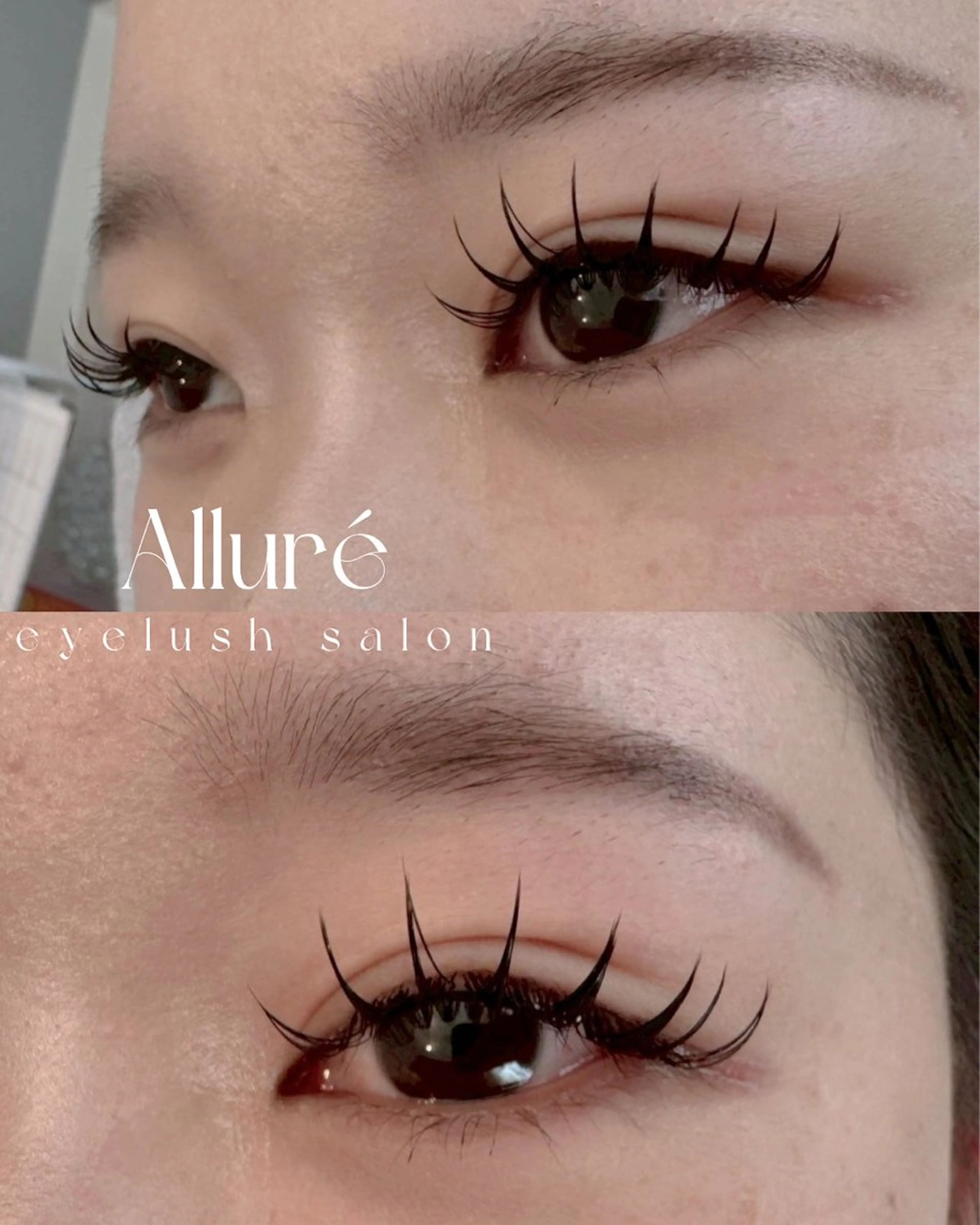 マツエク・マツパ 束感まつ毛 マツエク Alluré【アリュール】所属・Allure Reinaのマツエク・マツパデザイン