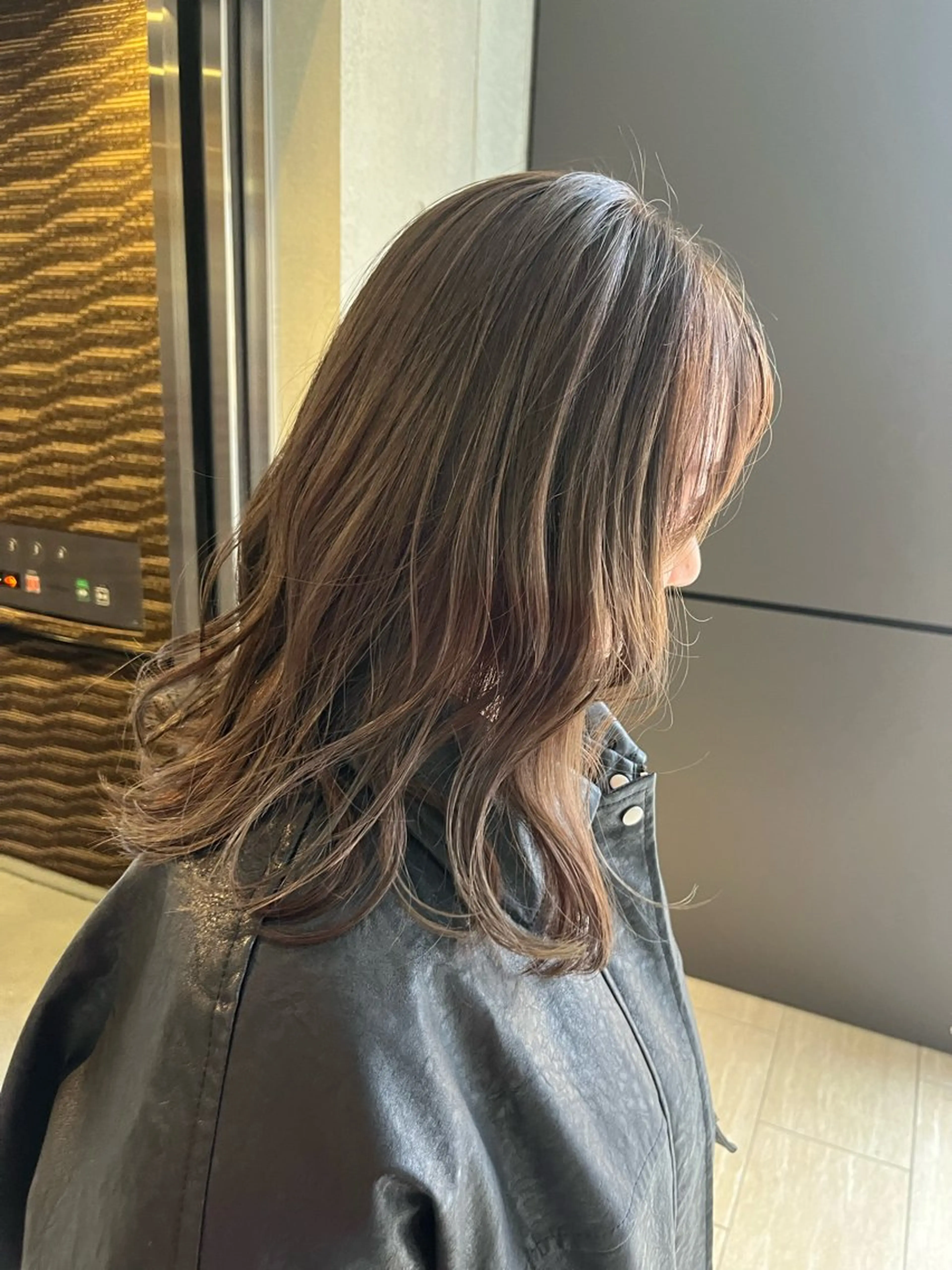 セミロング カラー パーマ Maison de Day&Night所属・Day&Night kanaのヘアスタイル