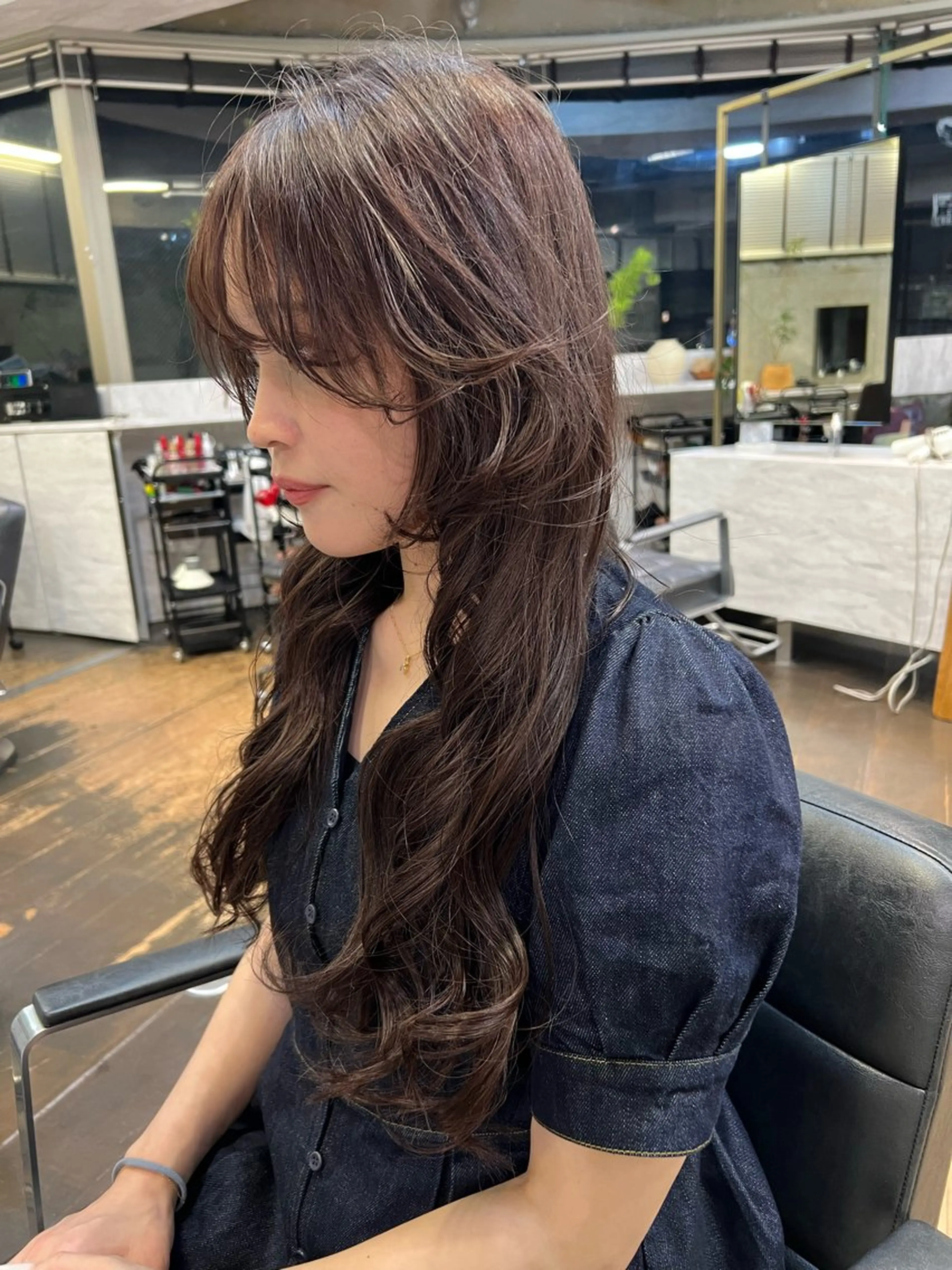 ロング カラー ヘアカラー ROBBY所属・松井美樹/似合わせ ガーリー・韓国のヘアスタイル